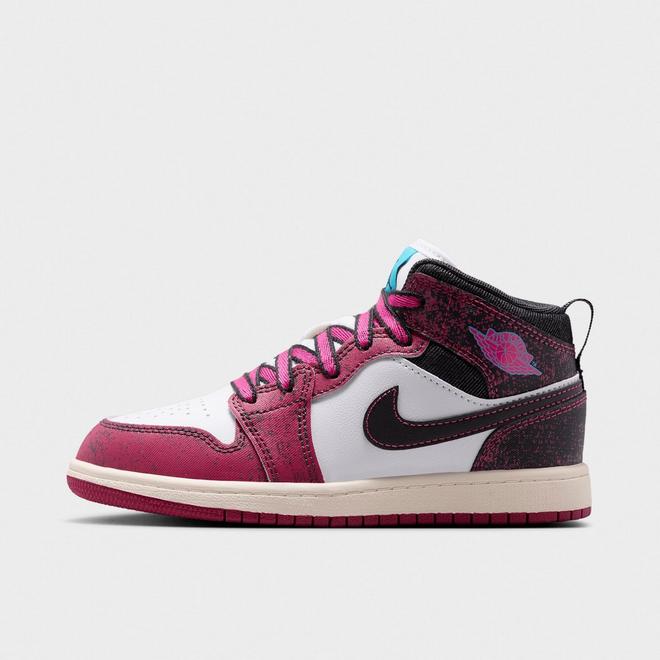 Little Kids' Air Jordan Retro 1 Mid SE Casual Shoes
