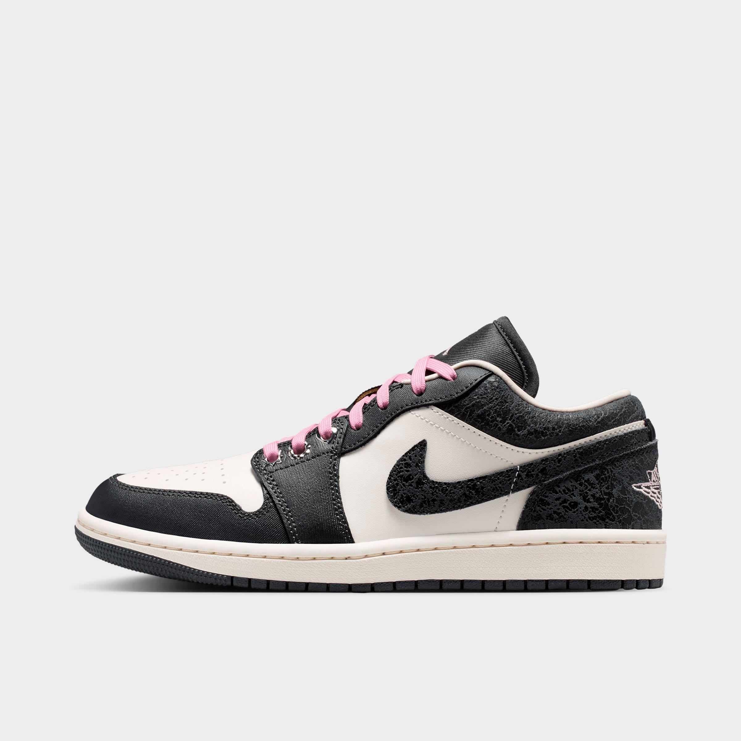 Jordan Women's Air Retro 1 Low SE Casual Shoes in Anthracite/Sail/Coconut Milk Size: 5.0