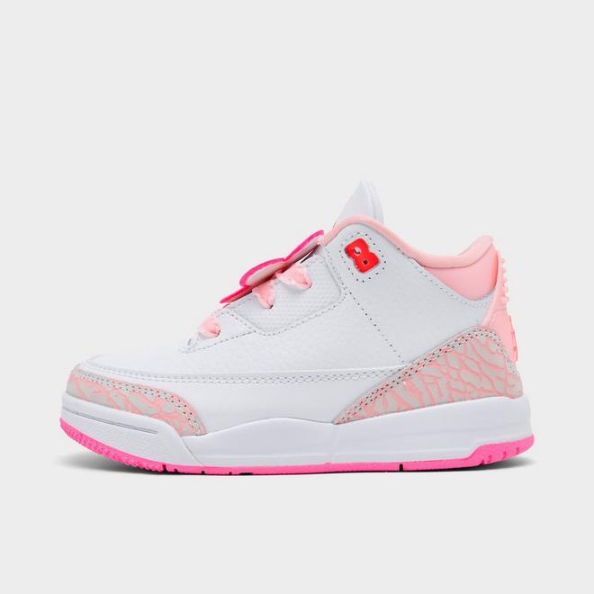 Girls' Toddler Air Jordan Retro 3 Basketball Shoes