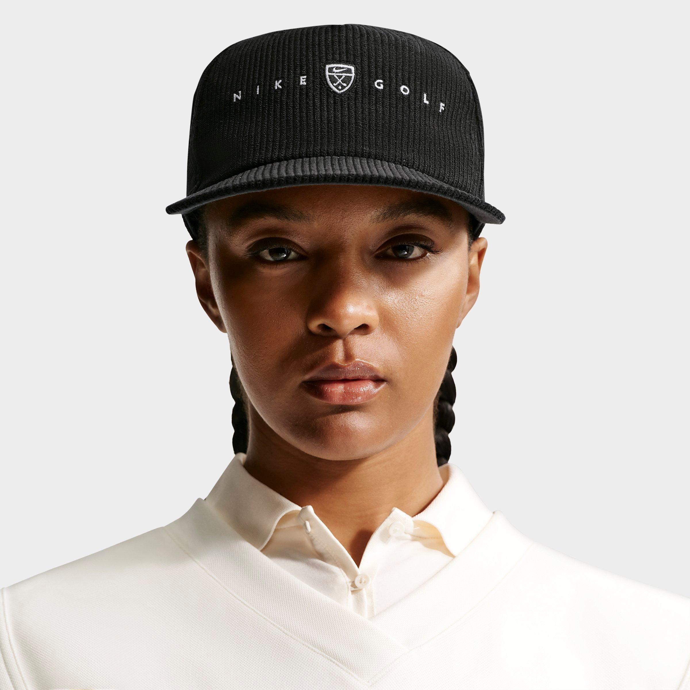 Nike Pro Golf Unstructured Strapback Hat In Black