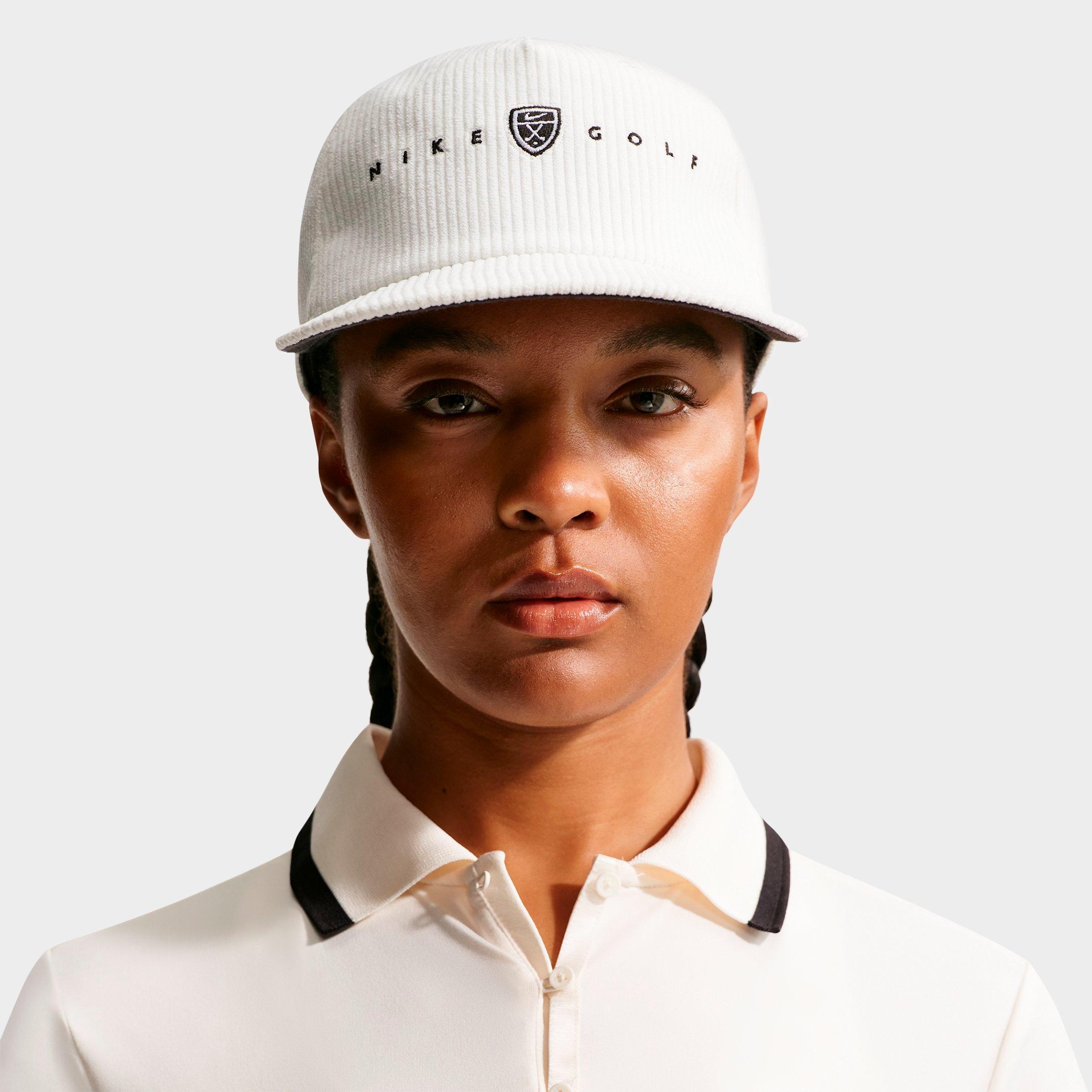 Nike Pro Golf Unstructured Strapback Hat in Sail/Anthracite Size: S-M