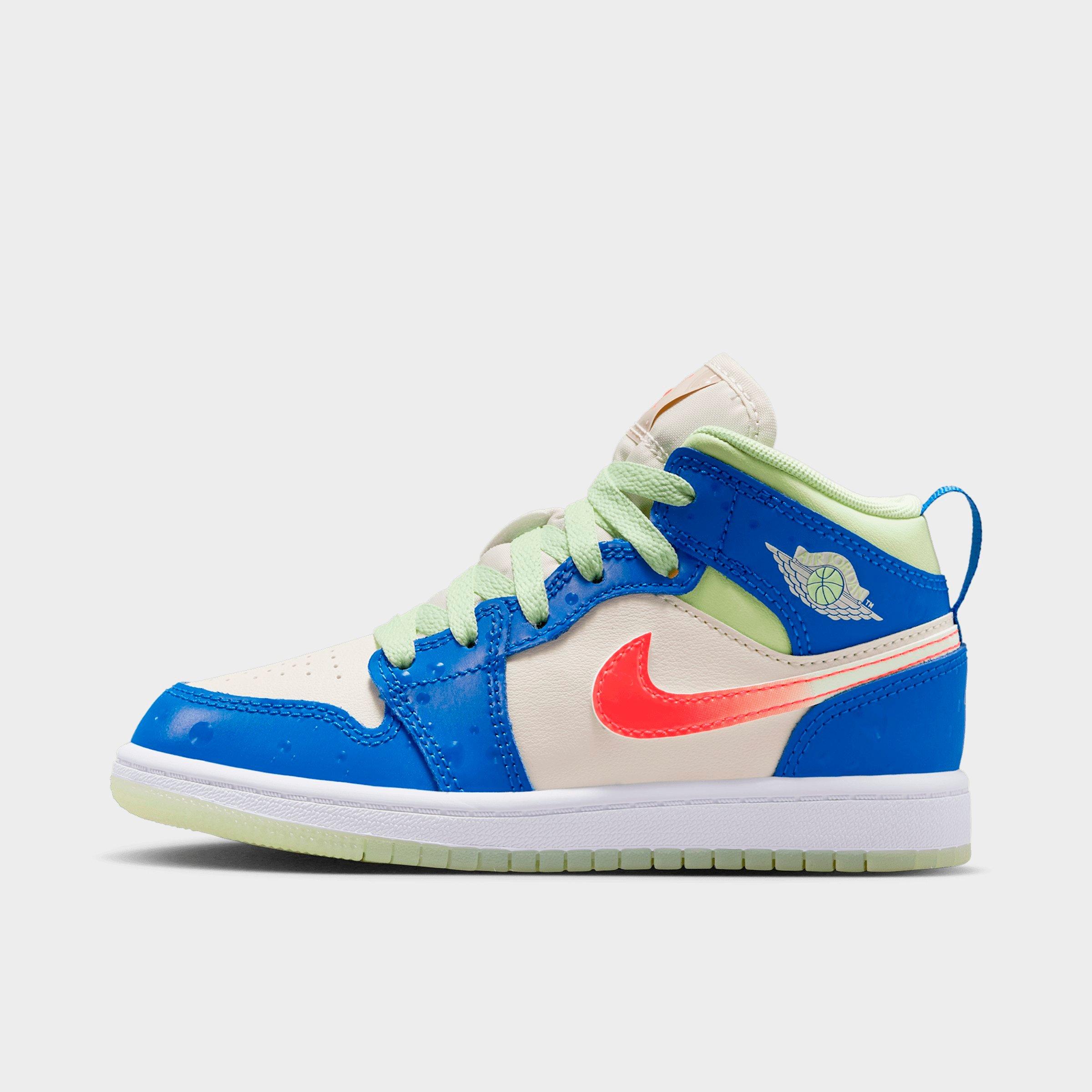 Jordan Little Kids Air Retro 1 Mid SE Casual Shoes