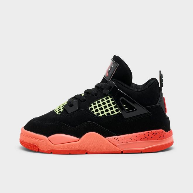 Kids' Toddler Air Jordan Retro 4 Basketball Shoes