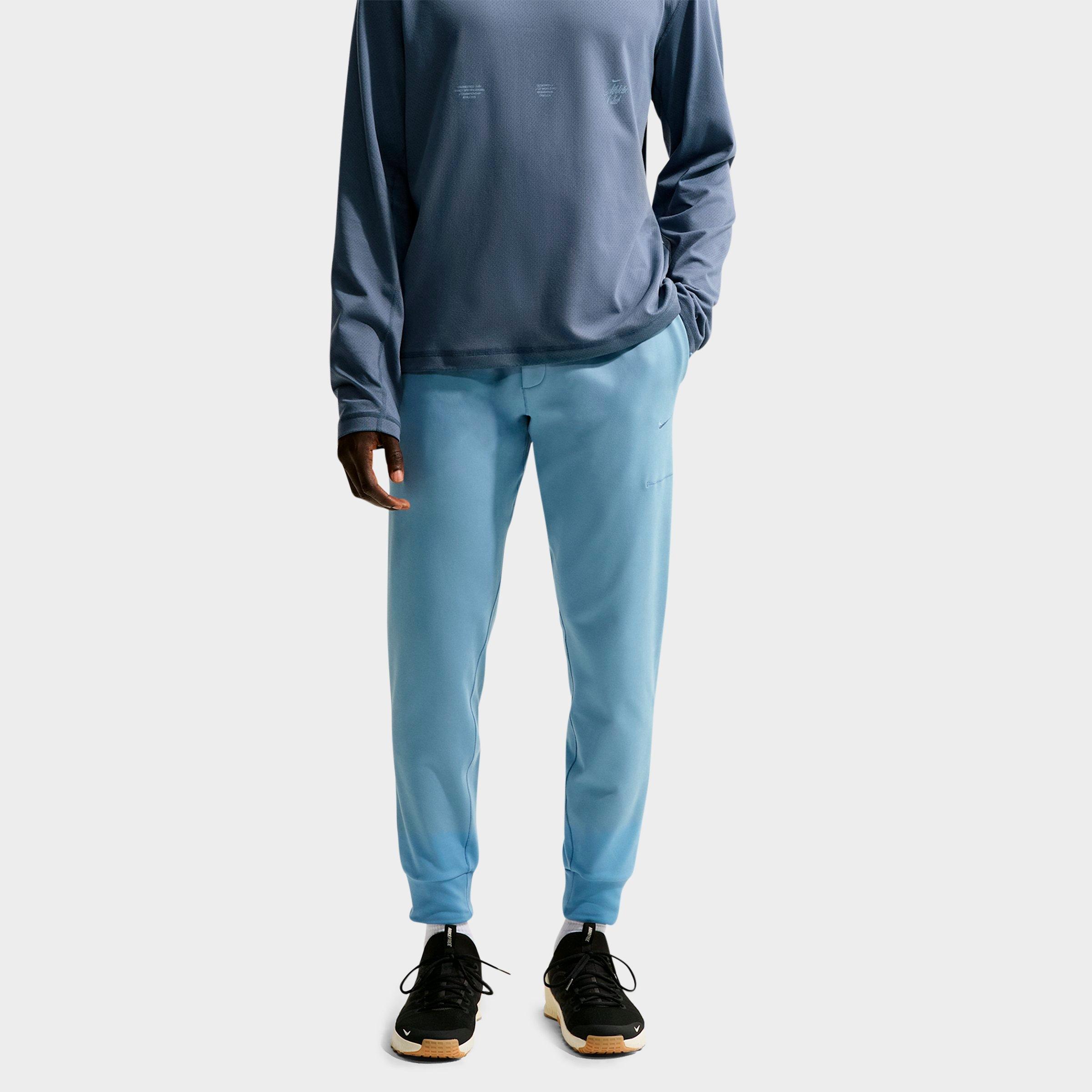 Nike Men's Primary NanoKnit Dri-FIT UV Protection Performance Jogger Pants in Work Blue/Work Blue Size: XS