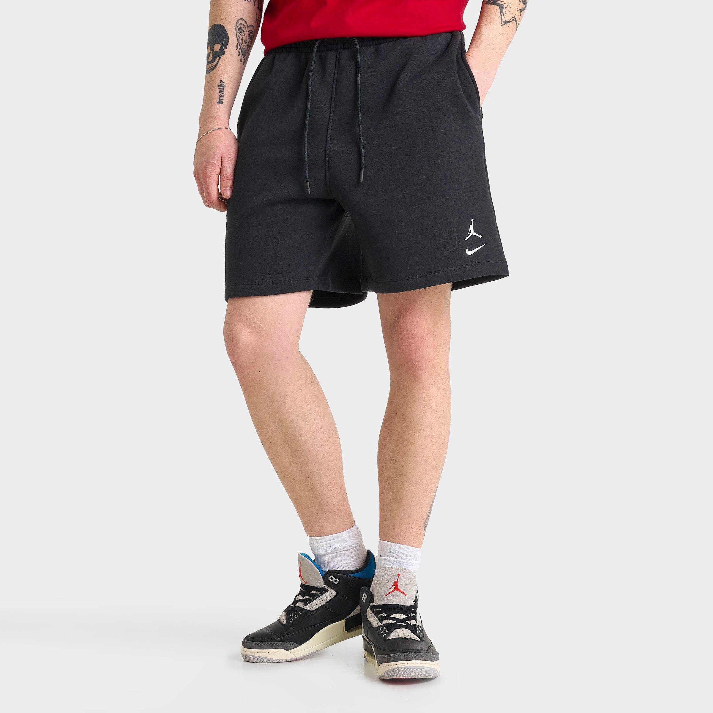 Jordan Men's Brooklyn Varsity Fleece Shorts in Black Size: Small