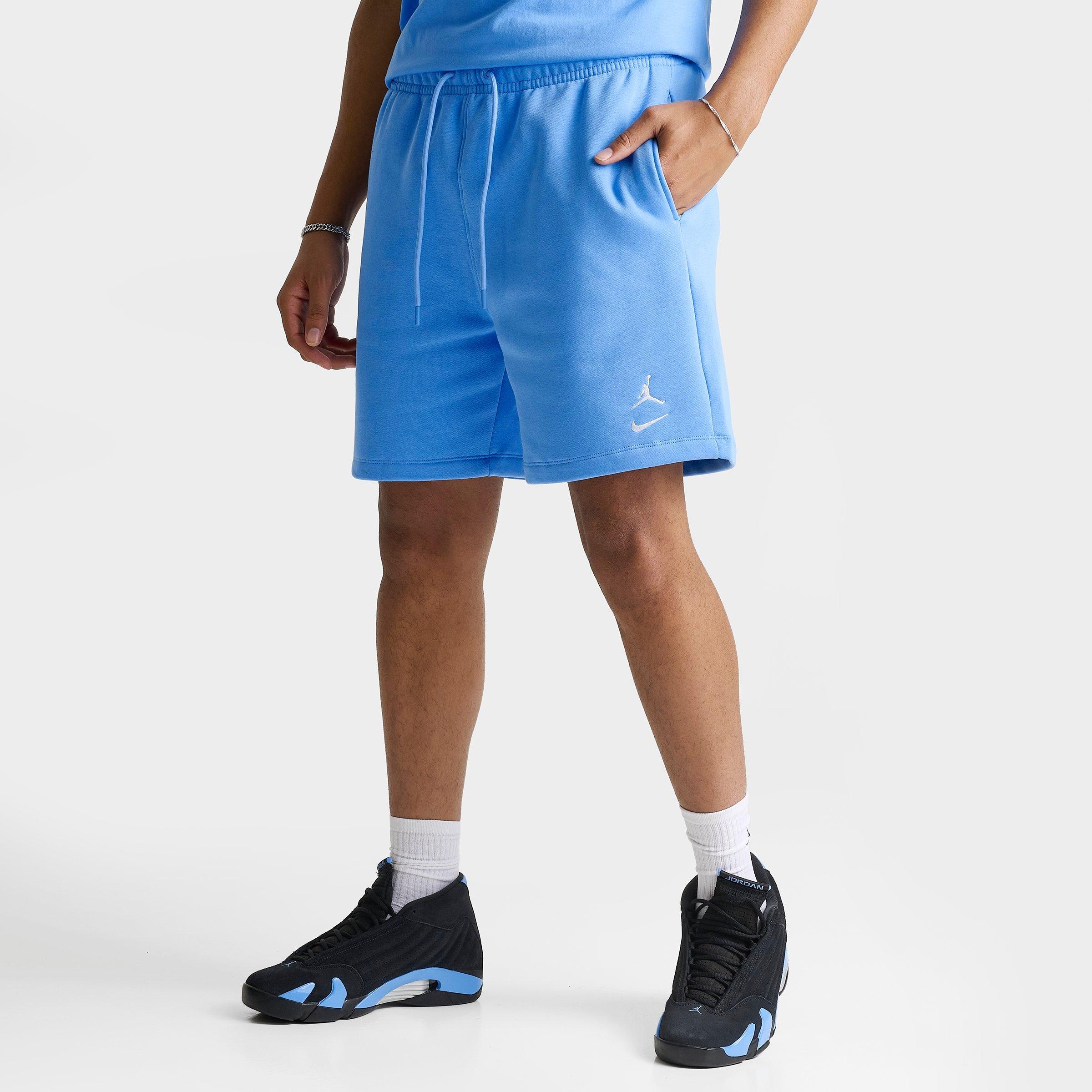 Jordan Men's Brooklyn Varsity Fleece Shorts in University Blue/White Size: Small