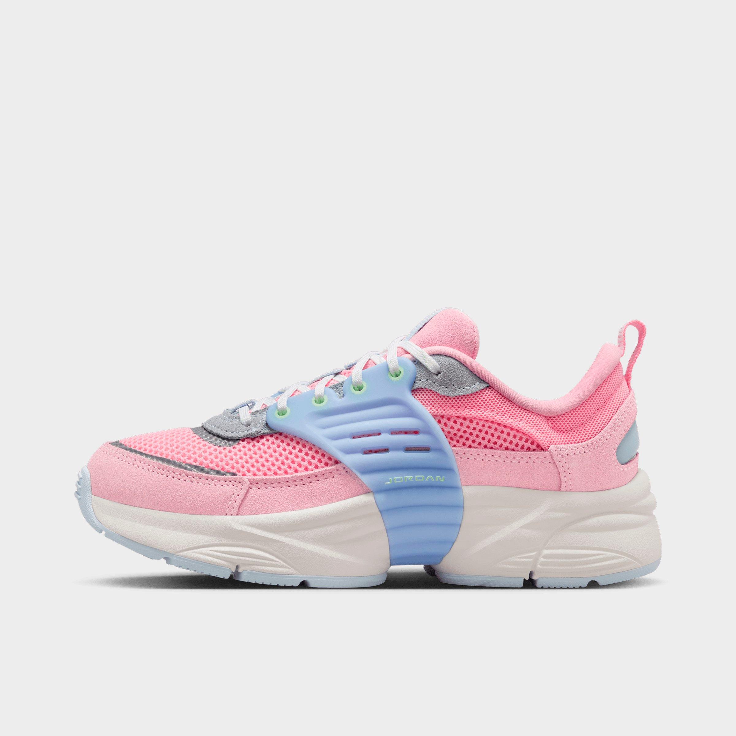 Jordan Big Kids Trunner O/S Casual Shoes in Medium Soft Pink/Half Blue/Sail Size: 3.5