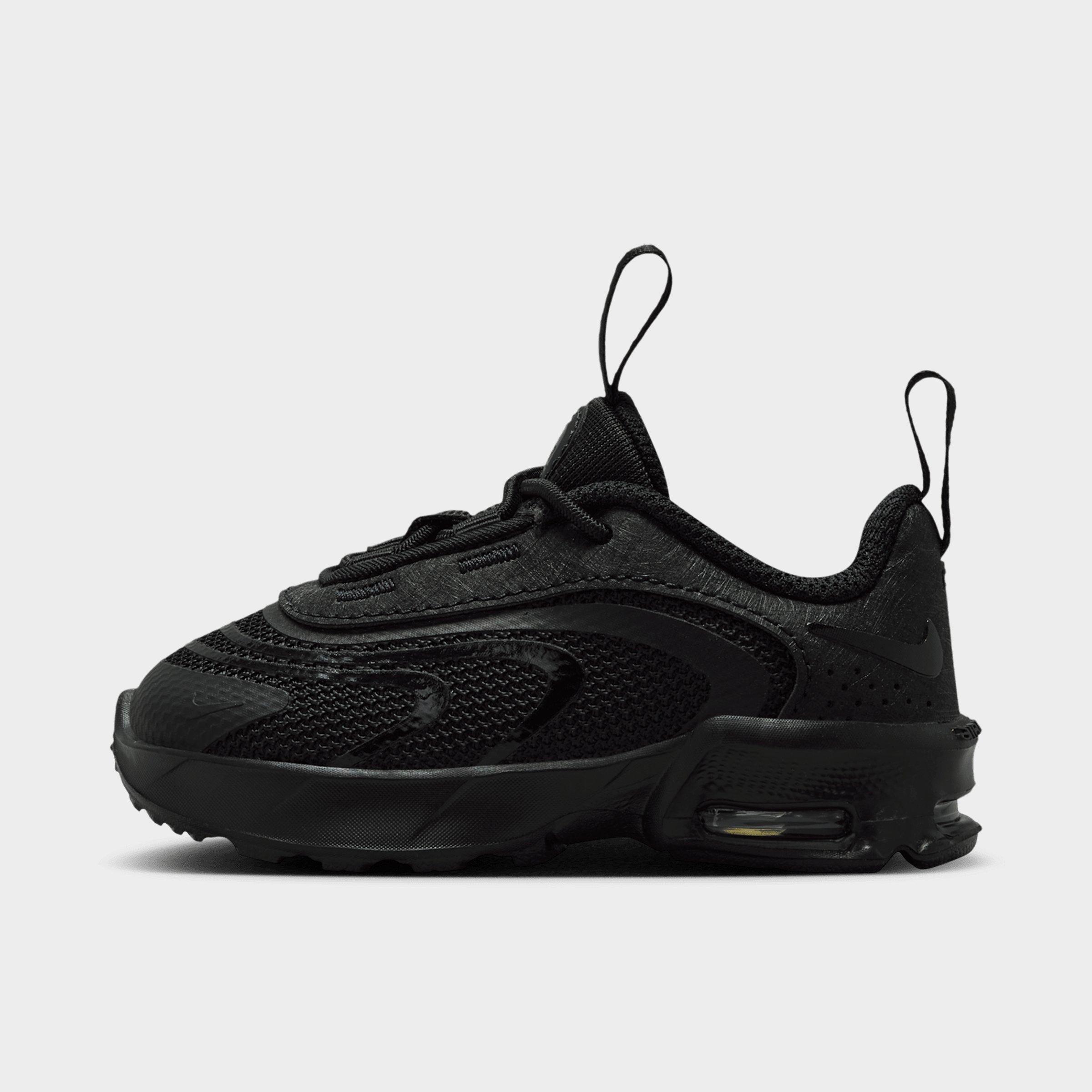 Nike Infant and Kids Toddler Air Max Fire Stretch Lace Casual Shoes in Black Size: 9.0