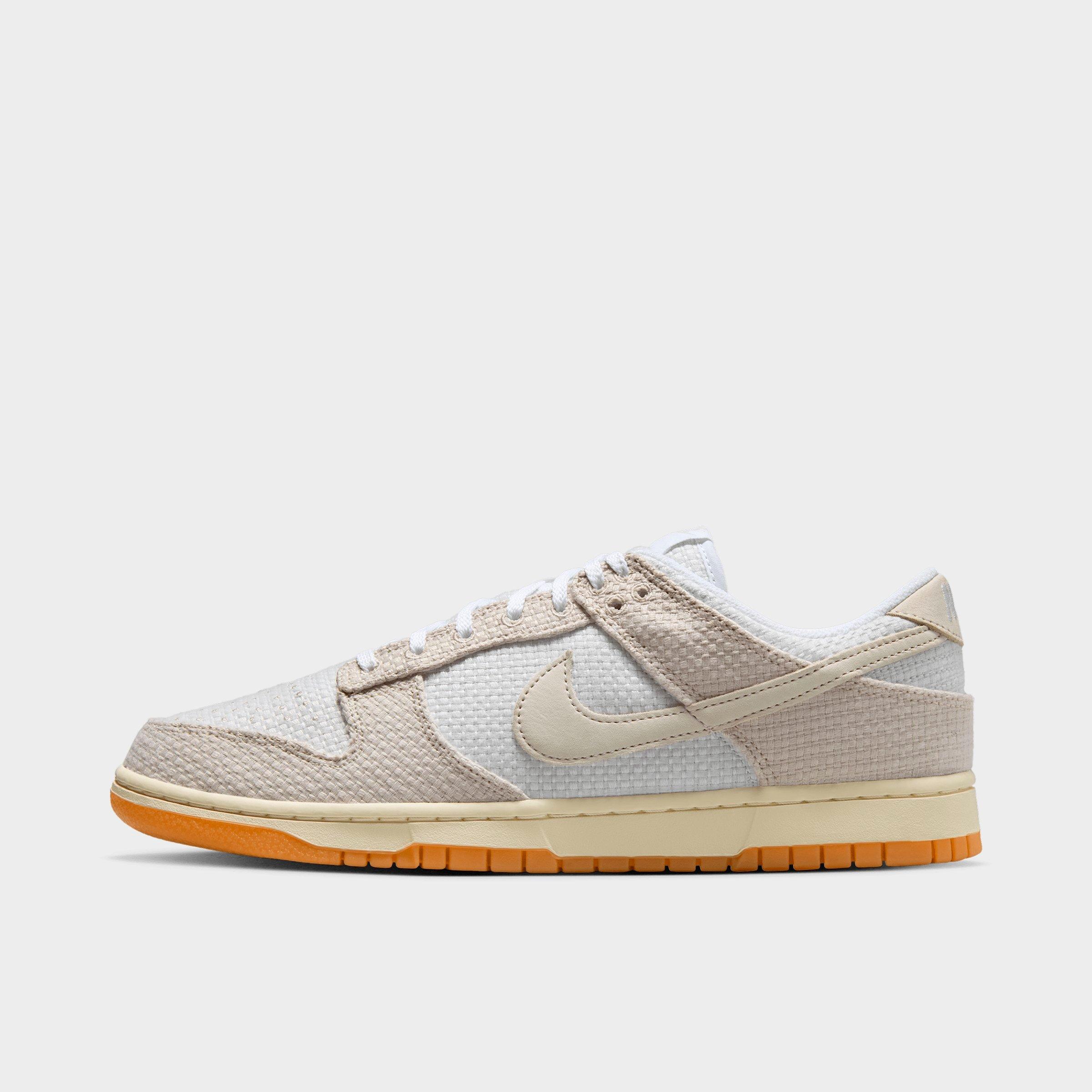 Nike Men's Dunk Low Retro SE Suede Casual Shoes in Cave Stone/Cave Stone/Cave Stone Size: 6.0