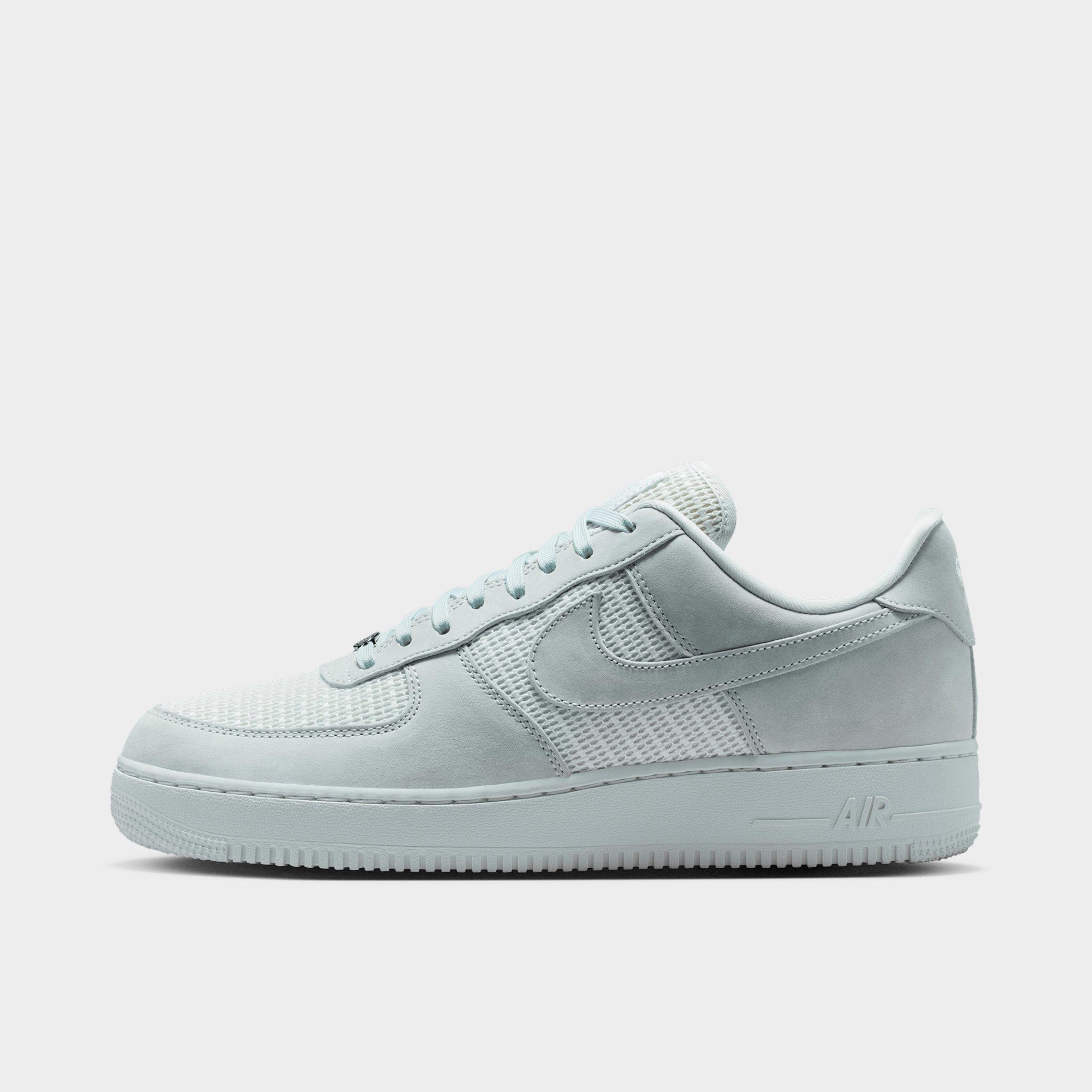 Nike Men's Air Force 1 '07 LV8 Woven Casual Shoes in Off White/Summit White/Off White Size: 6.0