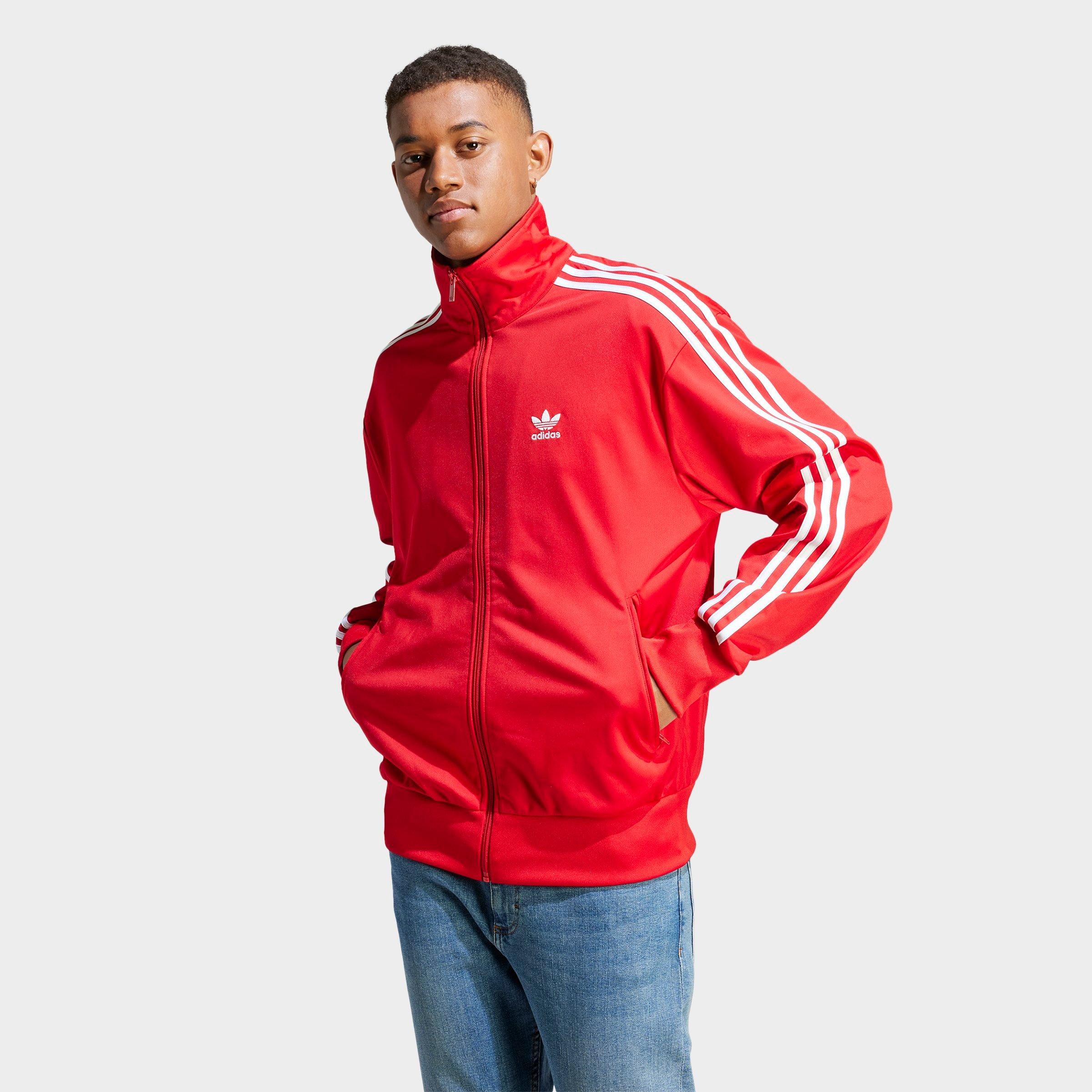 ADIDAS ORIGINALS ADIDAS MEN'S ORIGINALS ADICOLOR CLASSICS FIREBIRD TRACK JACKET SIZE SMALL 100% POLYESTER/FIBER