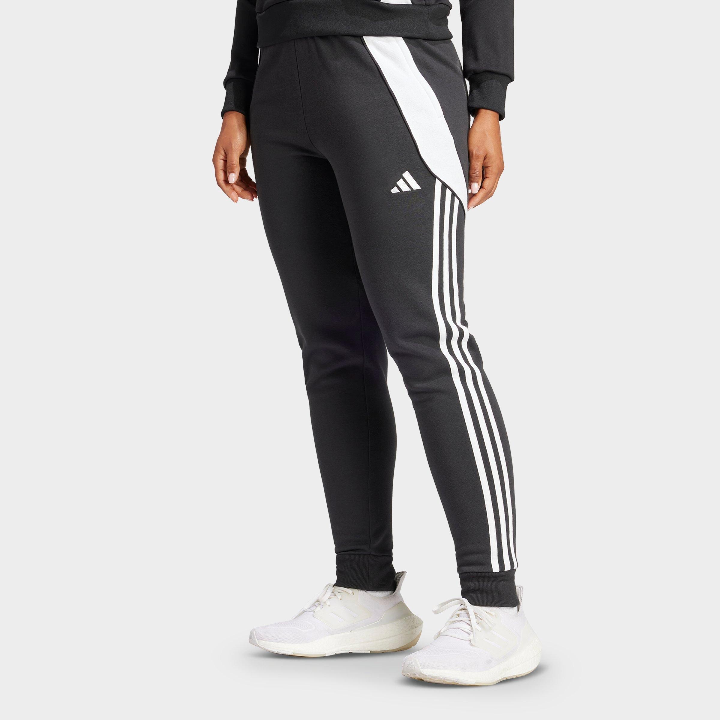 Adidas Women's Tiro 24 Track Pants in Black/Black Size Small Polyester/Knit/Plastic