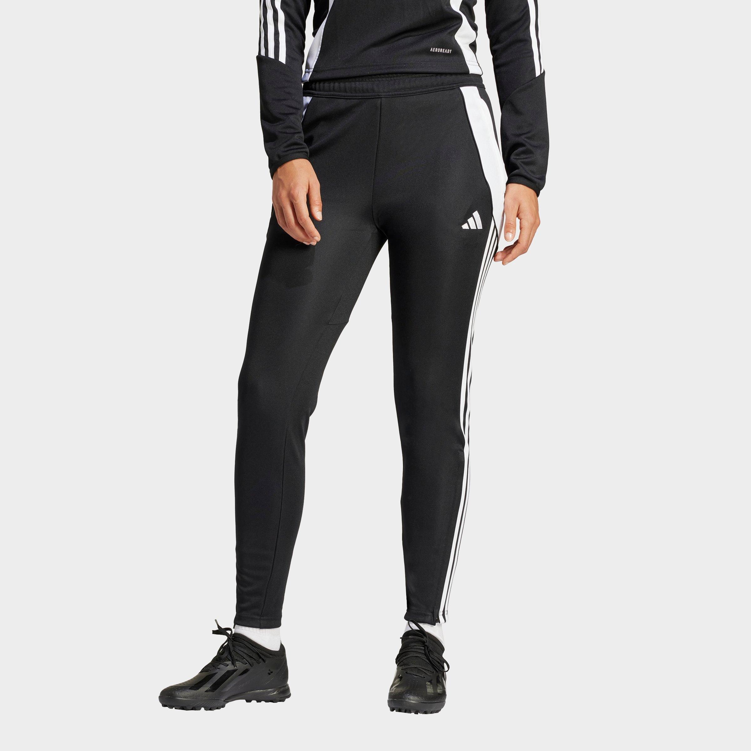 Adidas Women's Tiro 24 Track Pants in Black/Black Size 2X-Small Polyester/Knit/Plastic