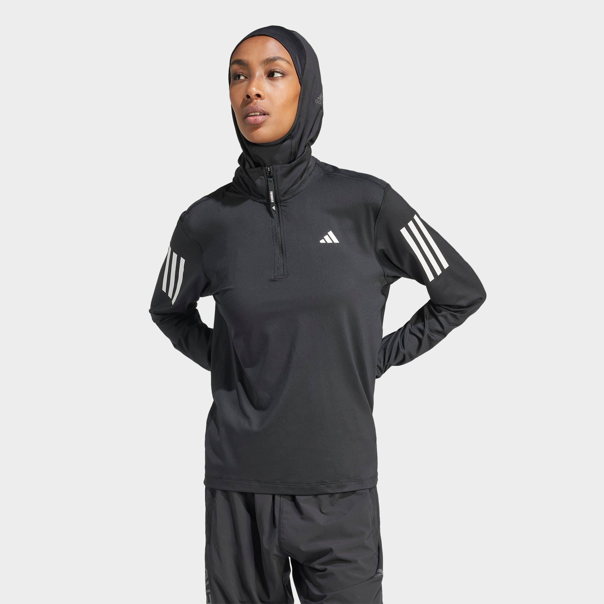 Adidas Originals Adidas Women's Own The Run Half-zip Jacket In Black