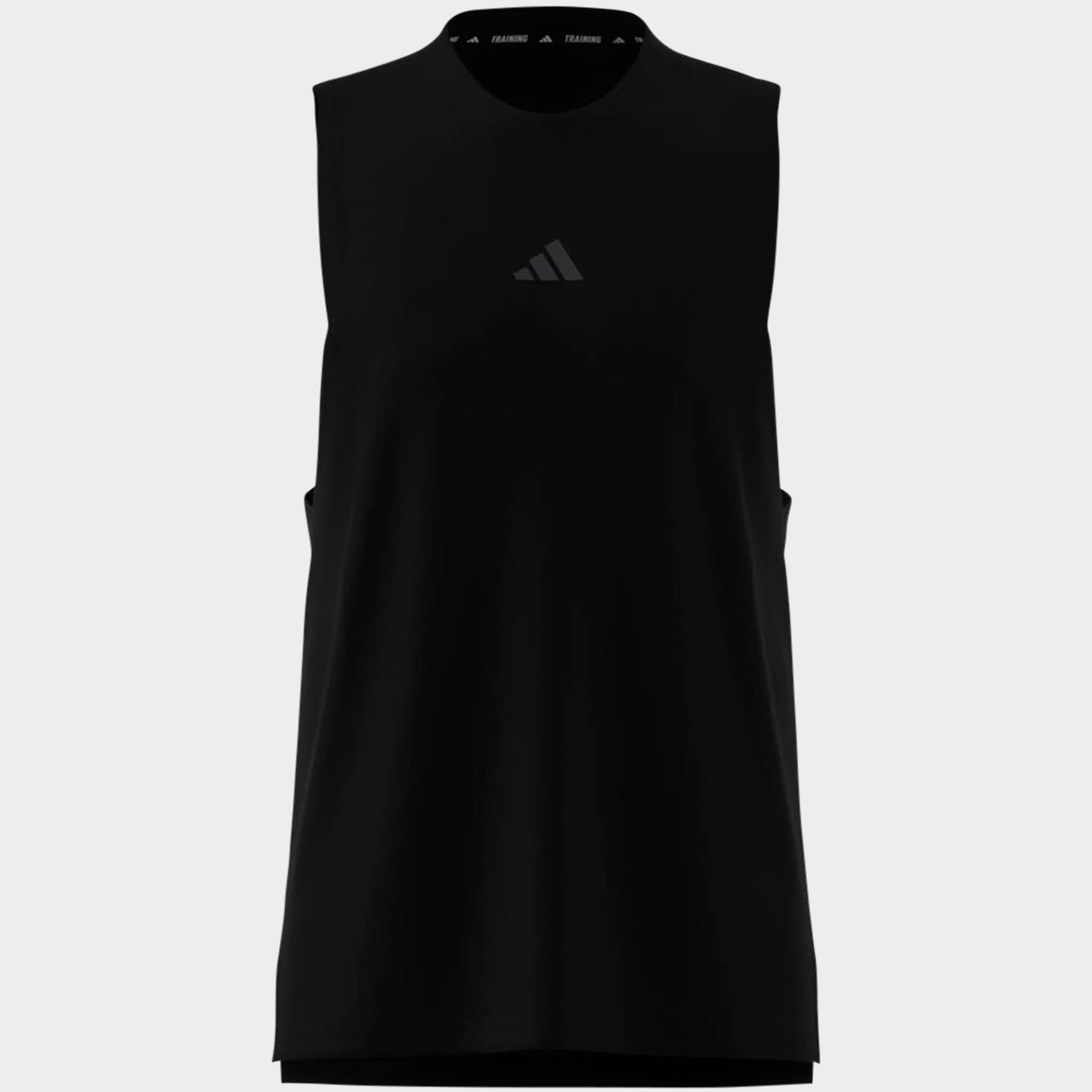 adidas Men's Designed for Training Workout Tank Top in Black Size: Small