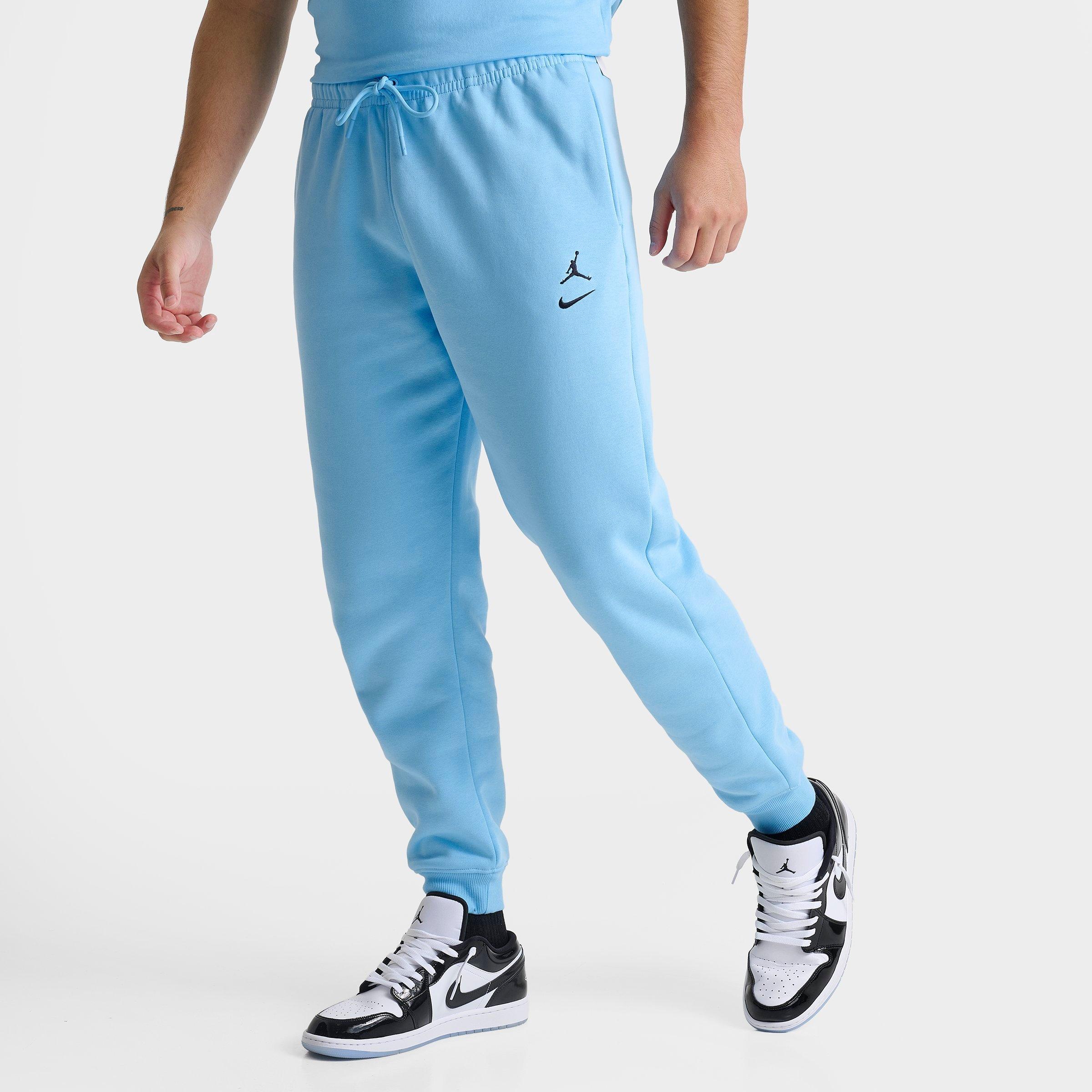 Jordan Men's Swoosh Brooklyn Fleece Jogger Pants In Blue