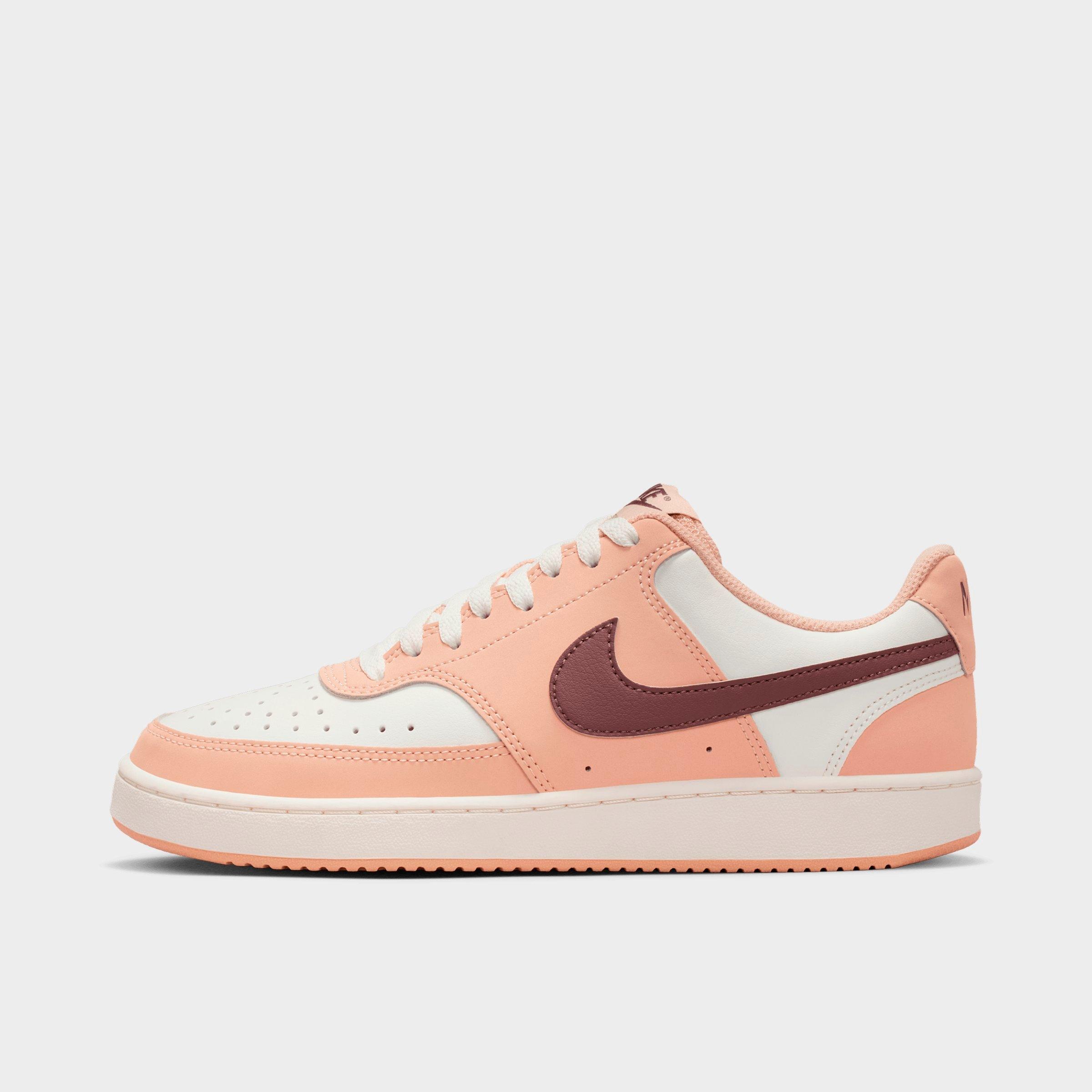Nike Women's Court Vision Low Casual Shoes in Shimmer/Tattoo/Sail Size: 5.0