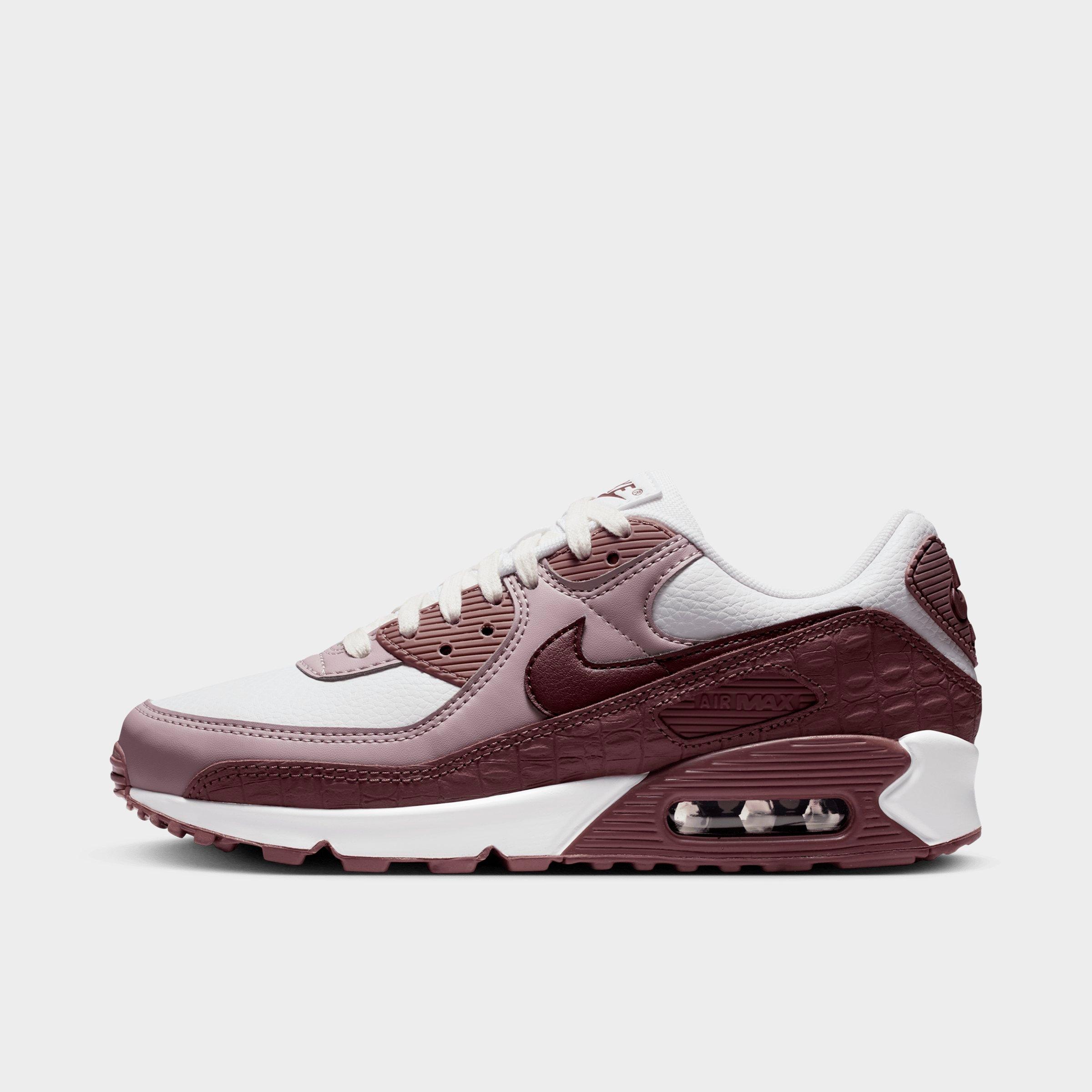 Nike Women's Air Max 90 Casual Shoes in Tattoo/Light Violet Ore/White Size: 6.5