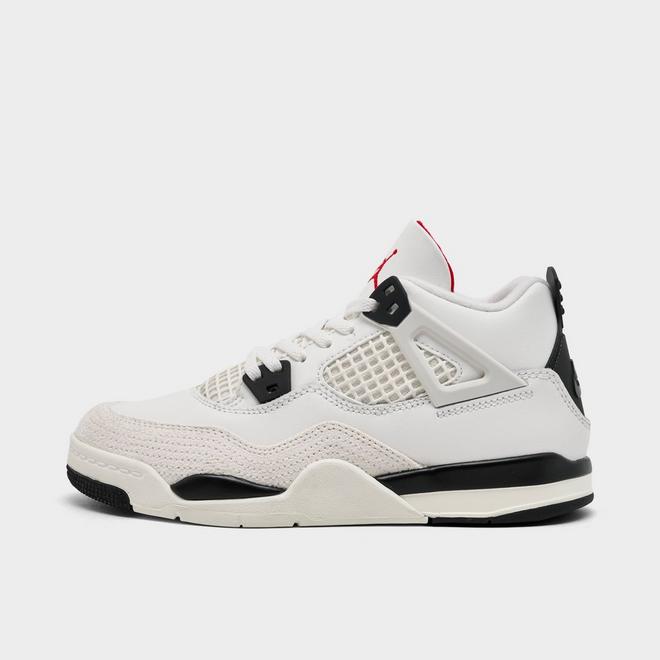 Little Kids' Air Jordan Retro 4 Basketball Shoes