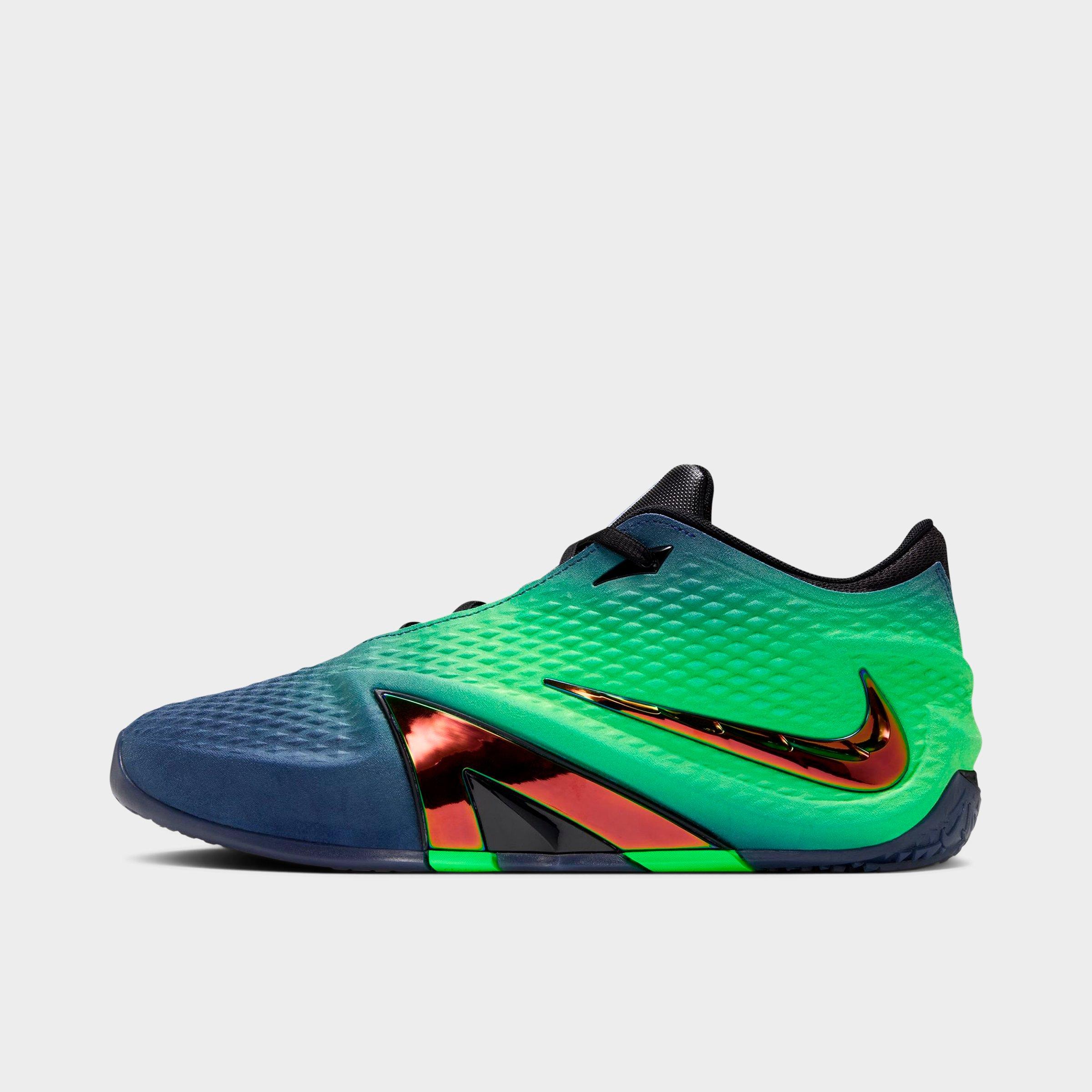 Nike Men's Ja 4 Basketball Shoes in Obsidian/Multi-Color/Black Size: 13.0