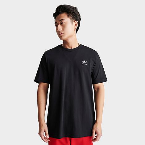 Adidas Originals Trefoil Essentials Tee Man T-shirt Black Size S Cotton |  ModeSens