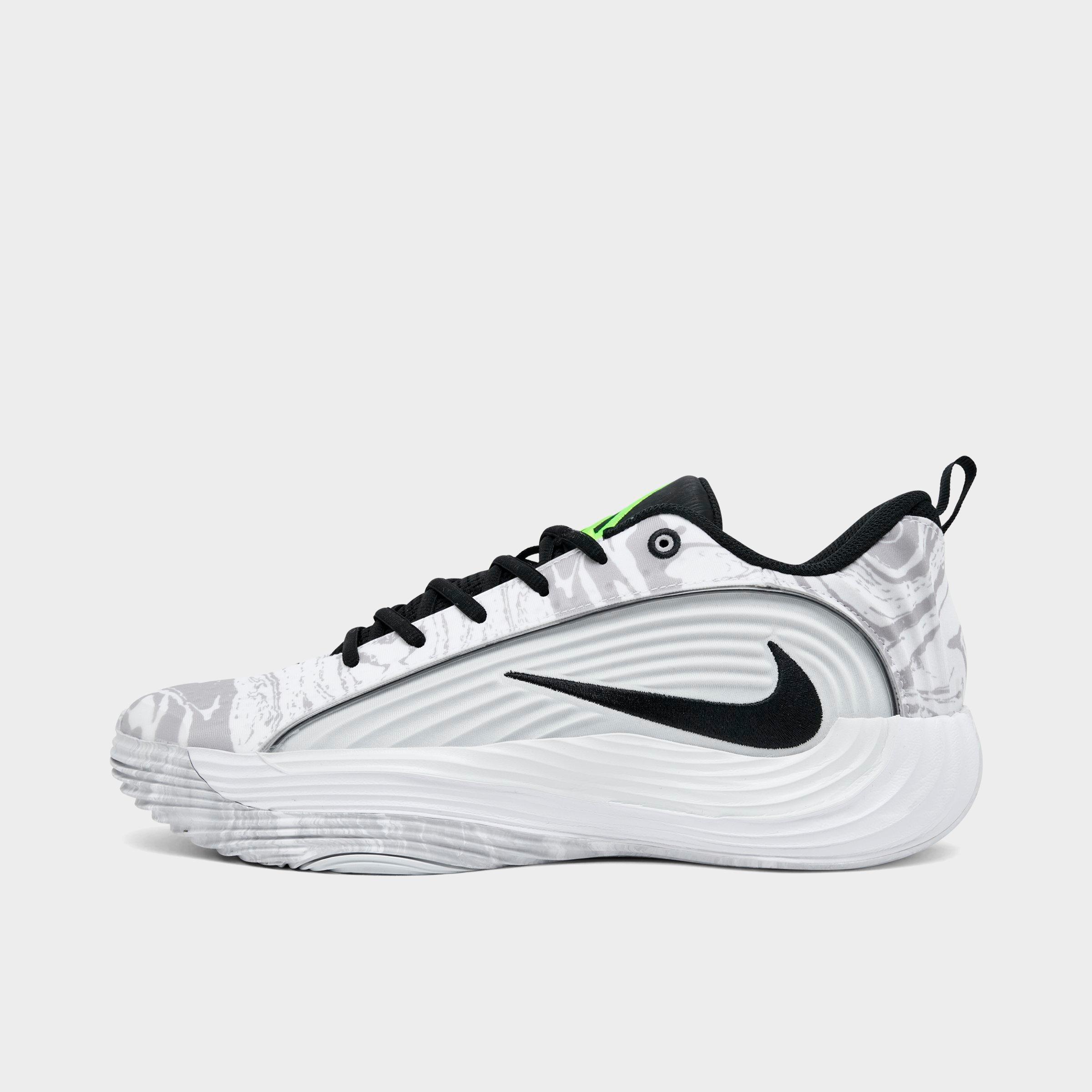 Nike Men's Giannis Immortality 5 Basketball Shoes in White/Off White/Light Smoke Grey Size: 9.5