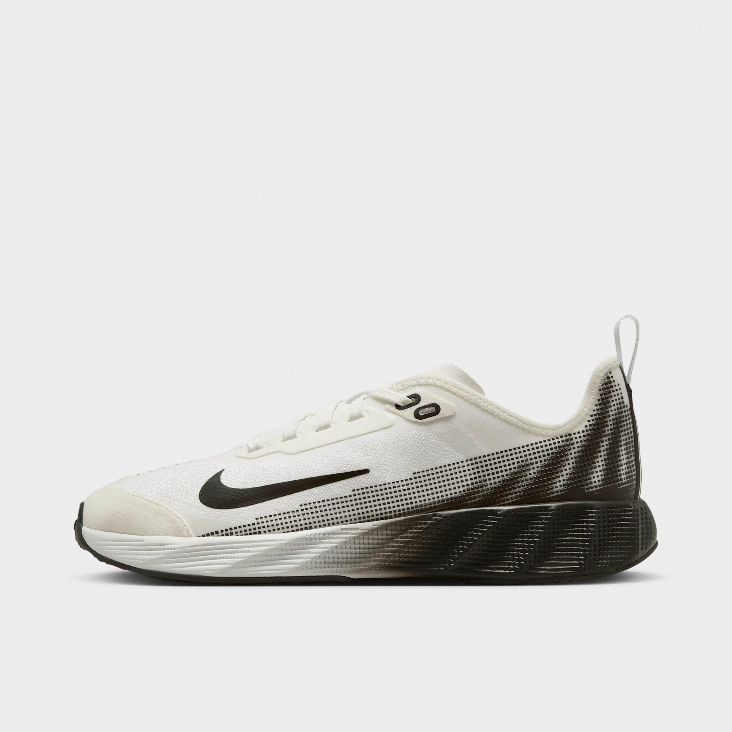 Nike Big Kids Ava X Casual Shoes in Summit White/White/Dark Grey Size: 4.0