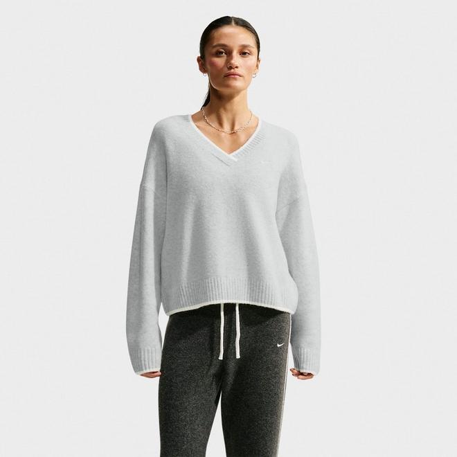 Women's Nike Sportswear Chill Knit Loose V-Neck Sweater