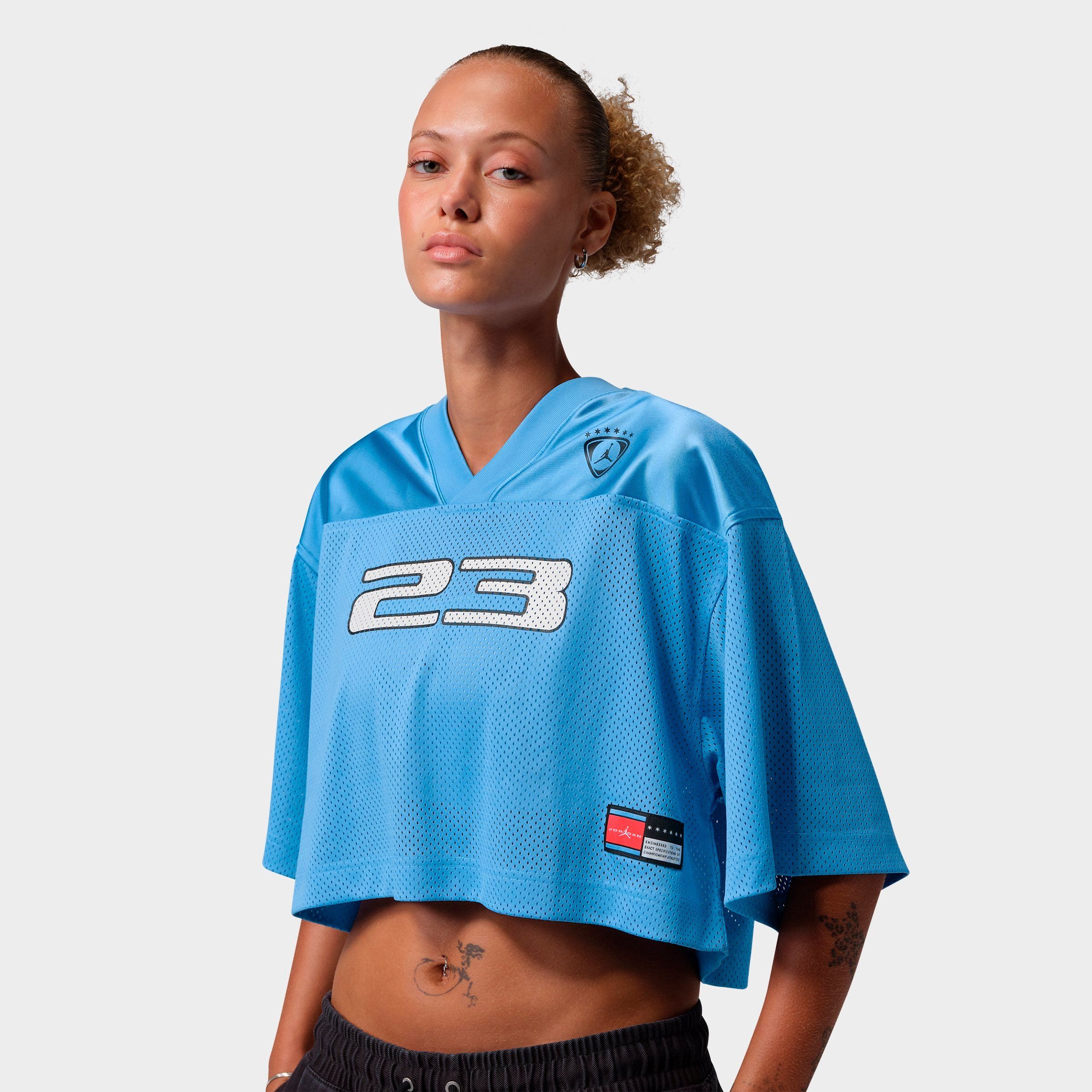 Jordan Women's Brooklyn Short-Sleeve Jersey Top
