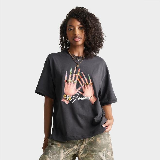 Women's Jordan Nails Graphic Girlfriend T-Shirt