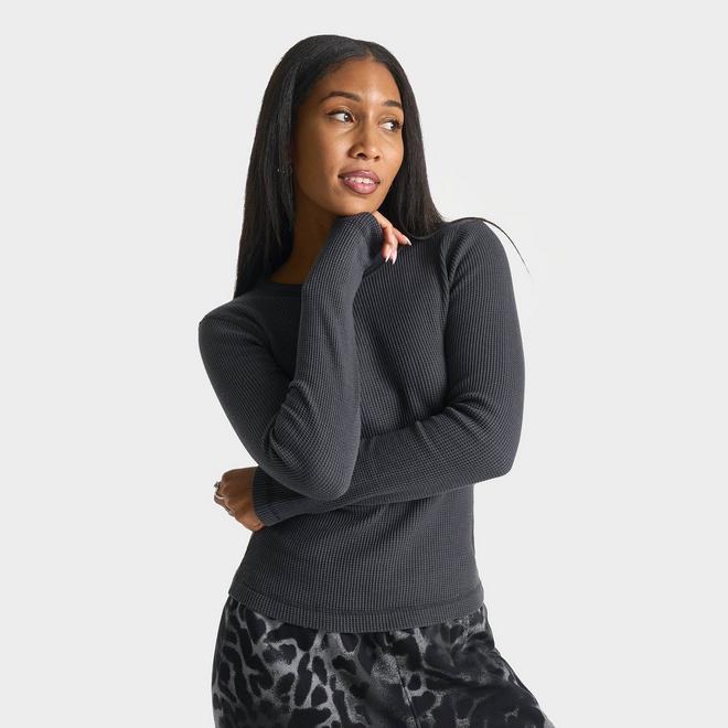 Women's Jordan Flight Long-Sleeve Waffle Top
