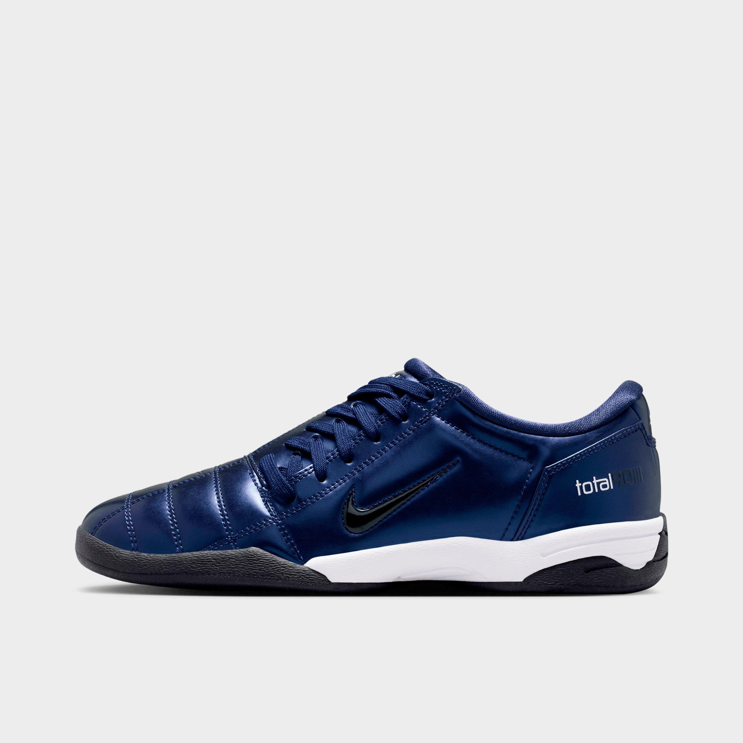 Nike Women's Total 90 Casual Shoes in Midnight Navy/White/Black Size: 9.0