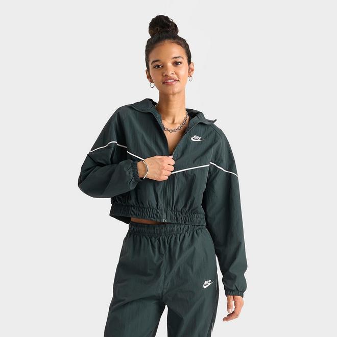 Women's Nike Sportswear Windrunner Crop Woven Jacket