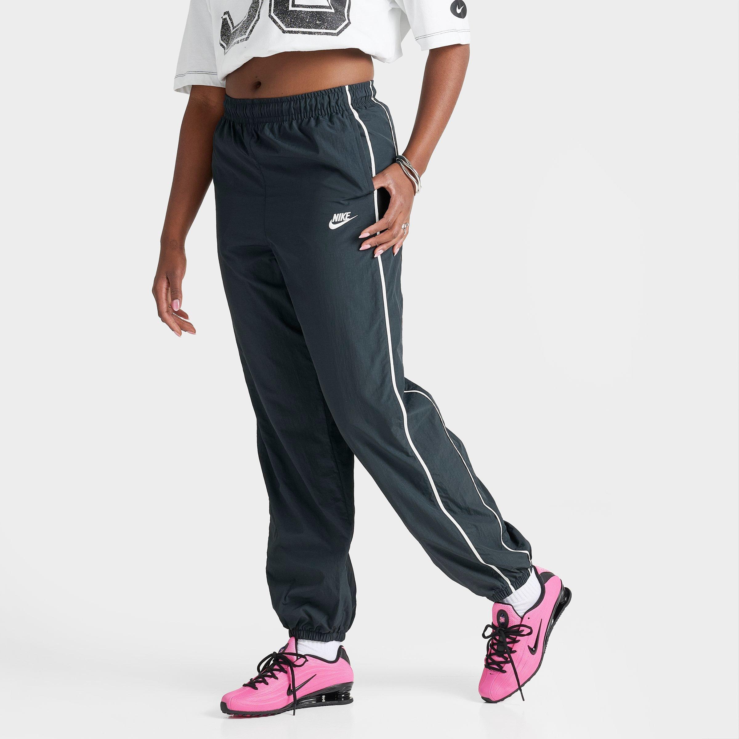 Nike Women's Sportswear Windrunner Woven Jogger Pants In Gray