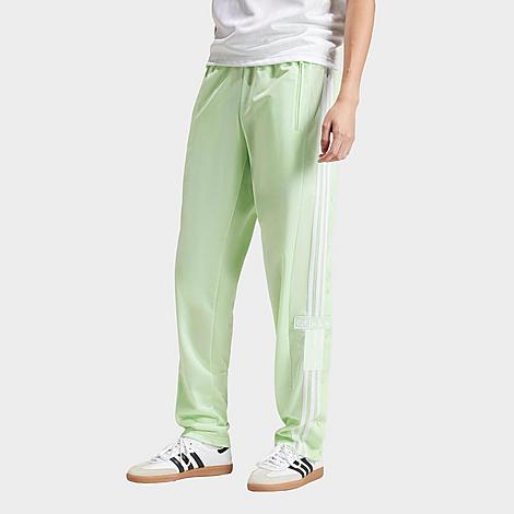Adidas Originals Adidas Men's Originals Adicolor Classics Adibreak Snap Track Pants In Semi Green Spark