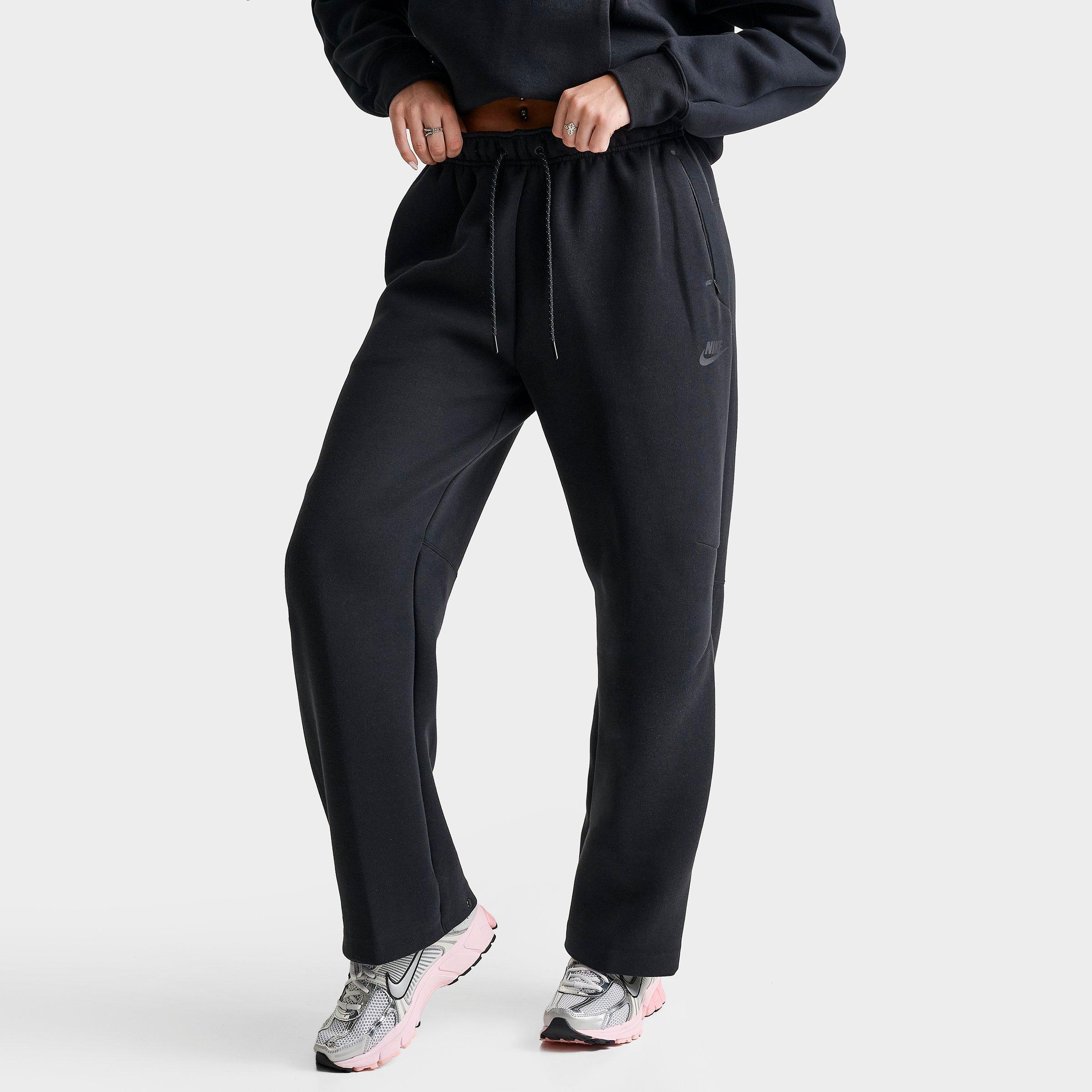 Nike Women's Sportswear Tech Fleece Mid-Rise Oversized Wide-Leg Pants