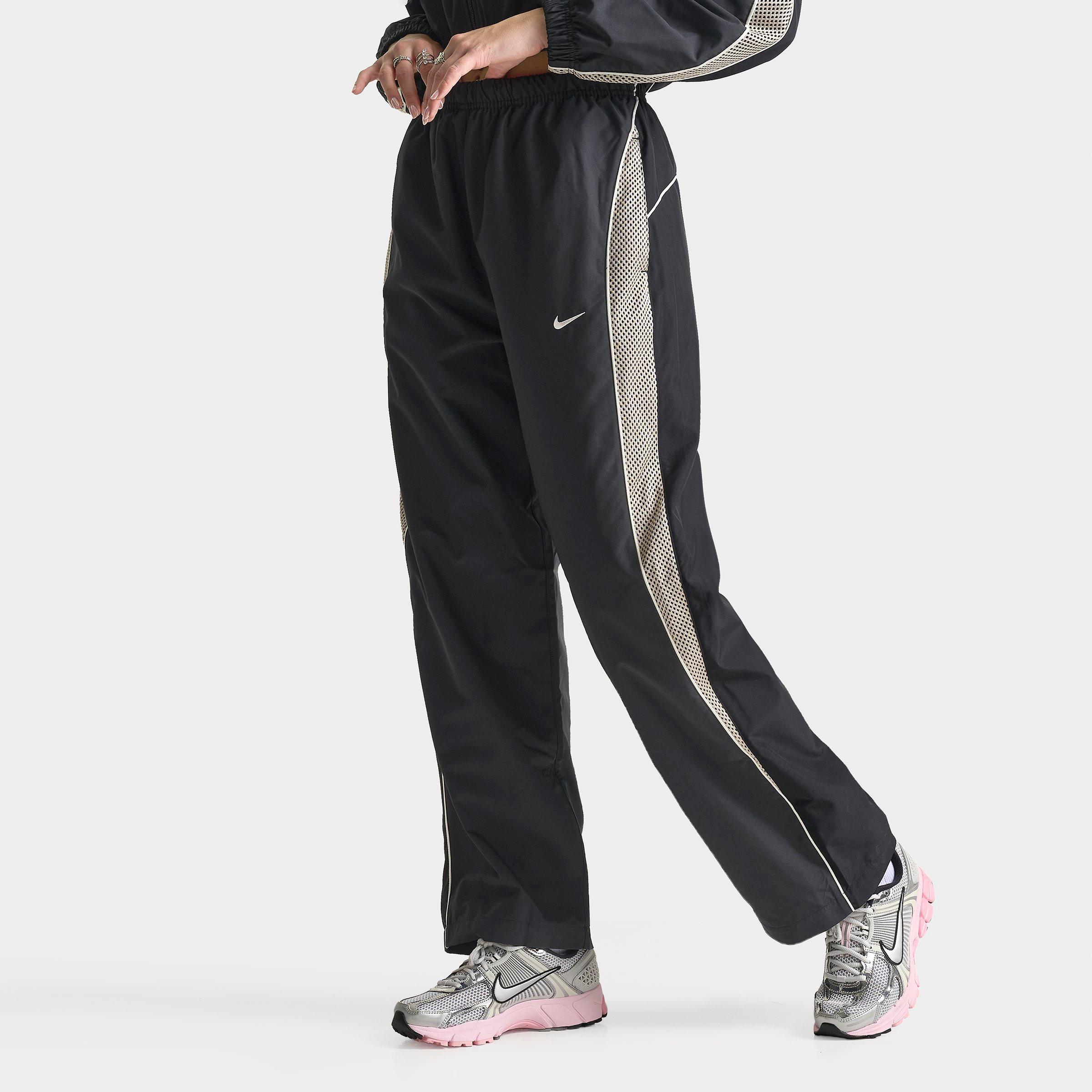 Nike Women's Sportswear Loose High-Rise Woven Mesh Track Pants