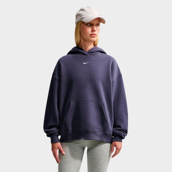 Women's Nike Studio Fleece Medium-Weight Oversized Pullover Hoodie