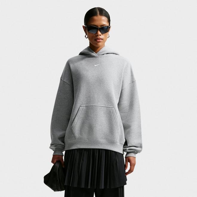 Women's Nike Studio Fleece Medium-Weight Oversized Pullover Hoodie