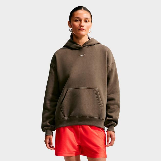 Women's Nike Studio Fleece Medium-Weight Oversized Pullover Hoodie