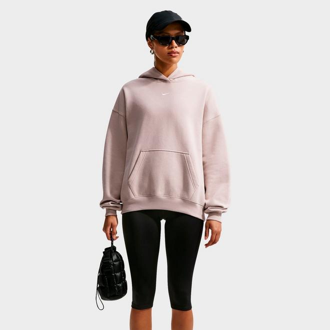 Women's Nike Studio Fleece Medium-Weight Oversized Pullover Hoodie