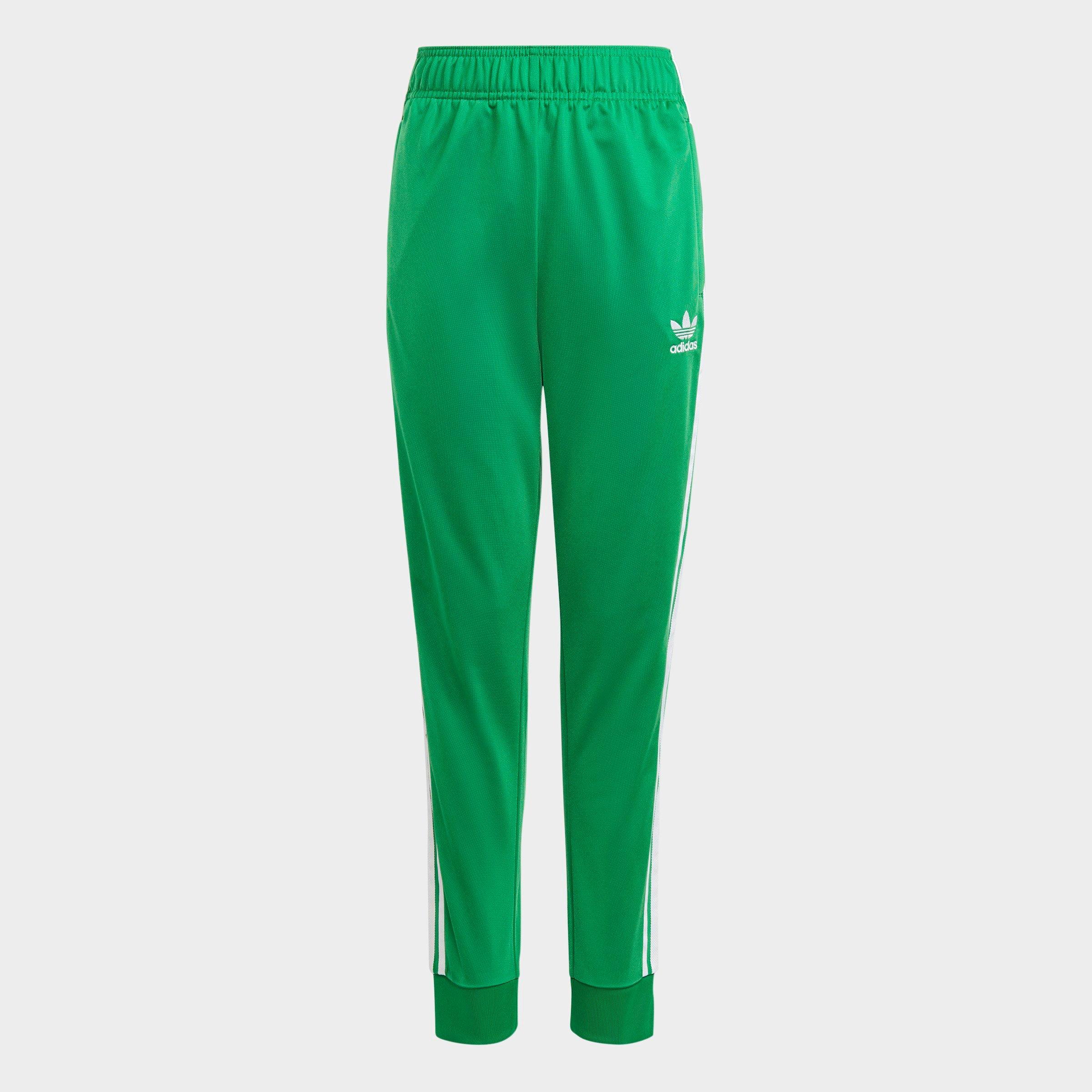 Shop Adidas Originals Adidas Kids' Originals Adicolor Superstar Track Pants In Green