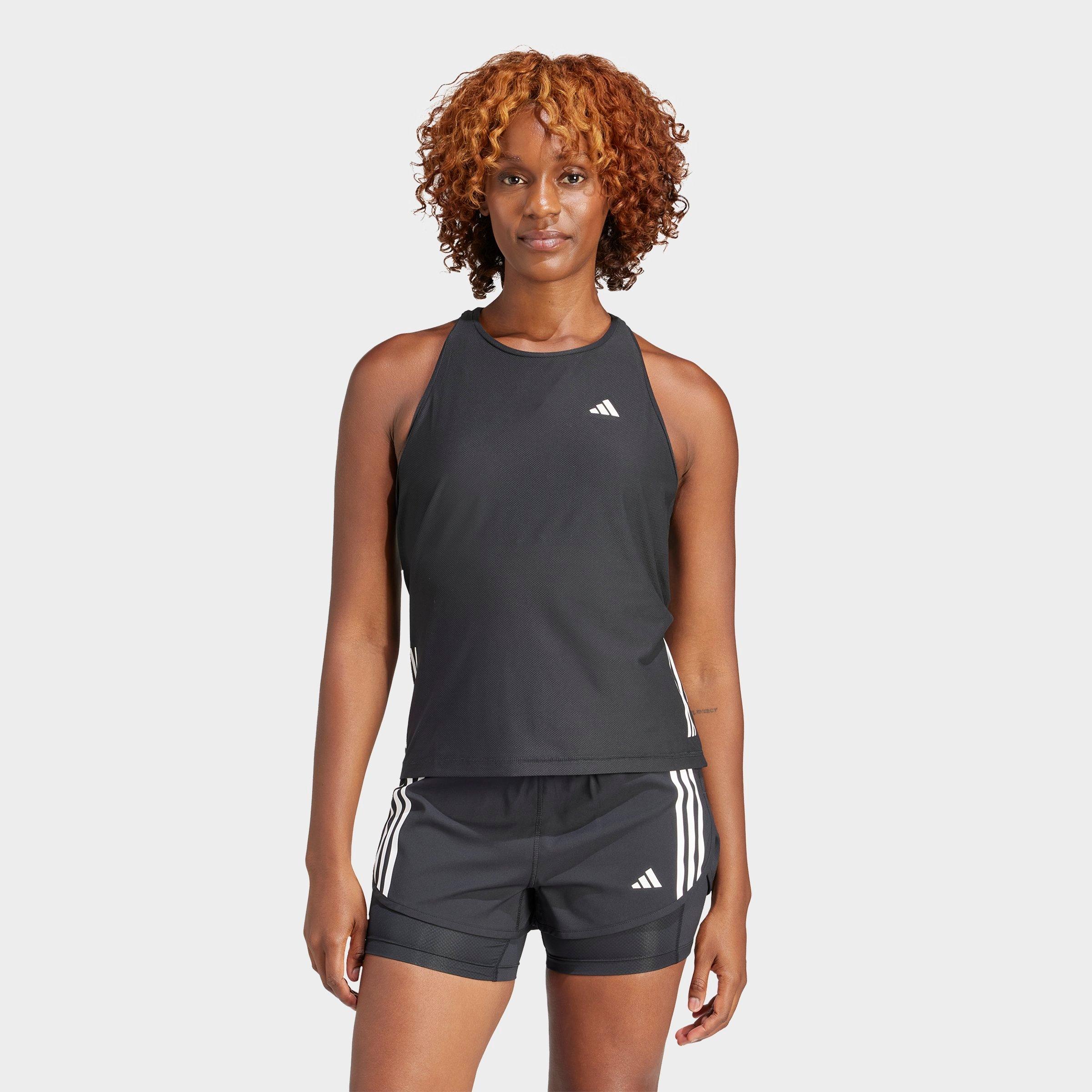 adidas Women's Own The Run Basic Tank Top in Black Size: XXS