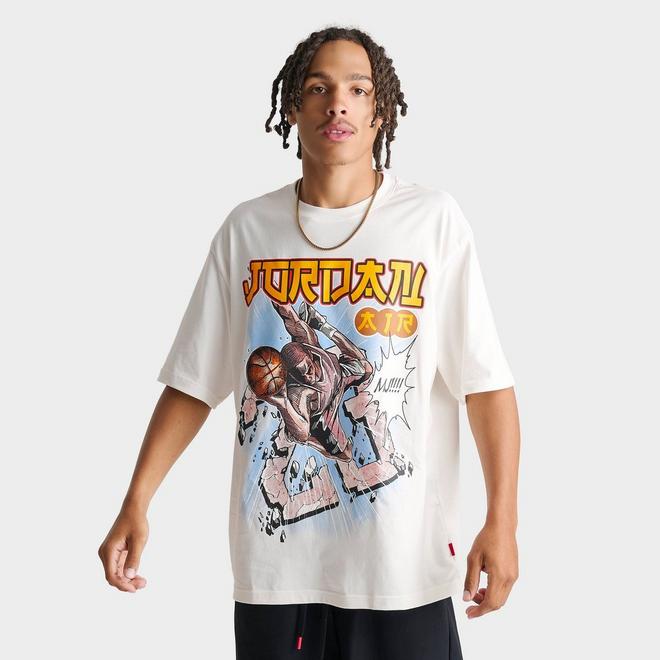 Men's Jordan Brooklyn Anime Graphic T-Shirt