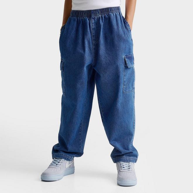 Big Kids' Nike Sportswear Collection Denim Cargo Pants