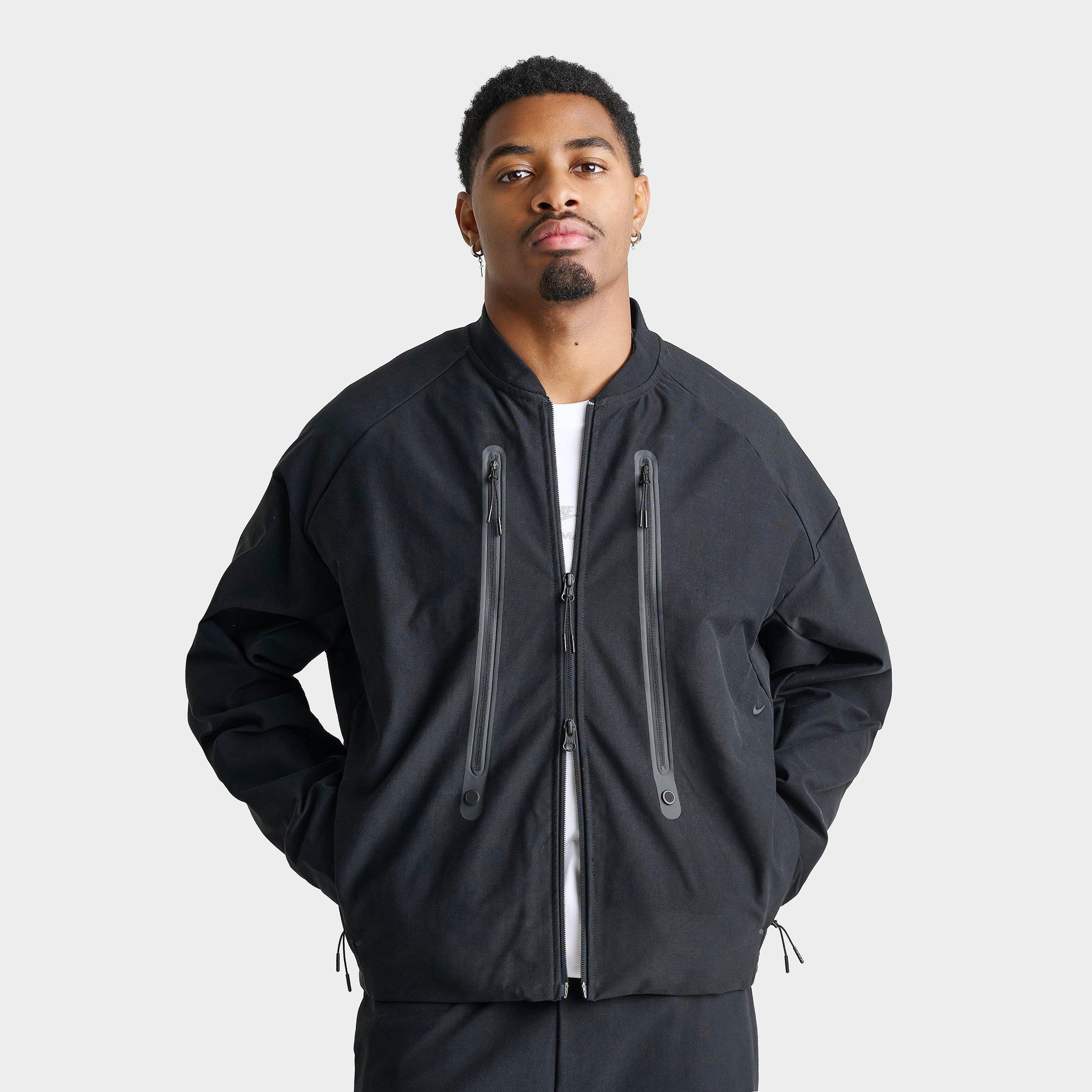 Nike Men's Tech Dri-FIT Shori Knit Jacket in Black Size: 4XL