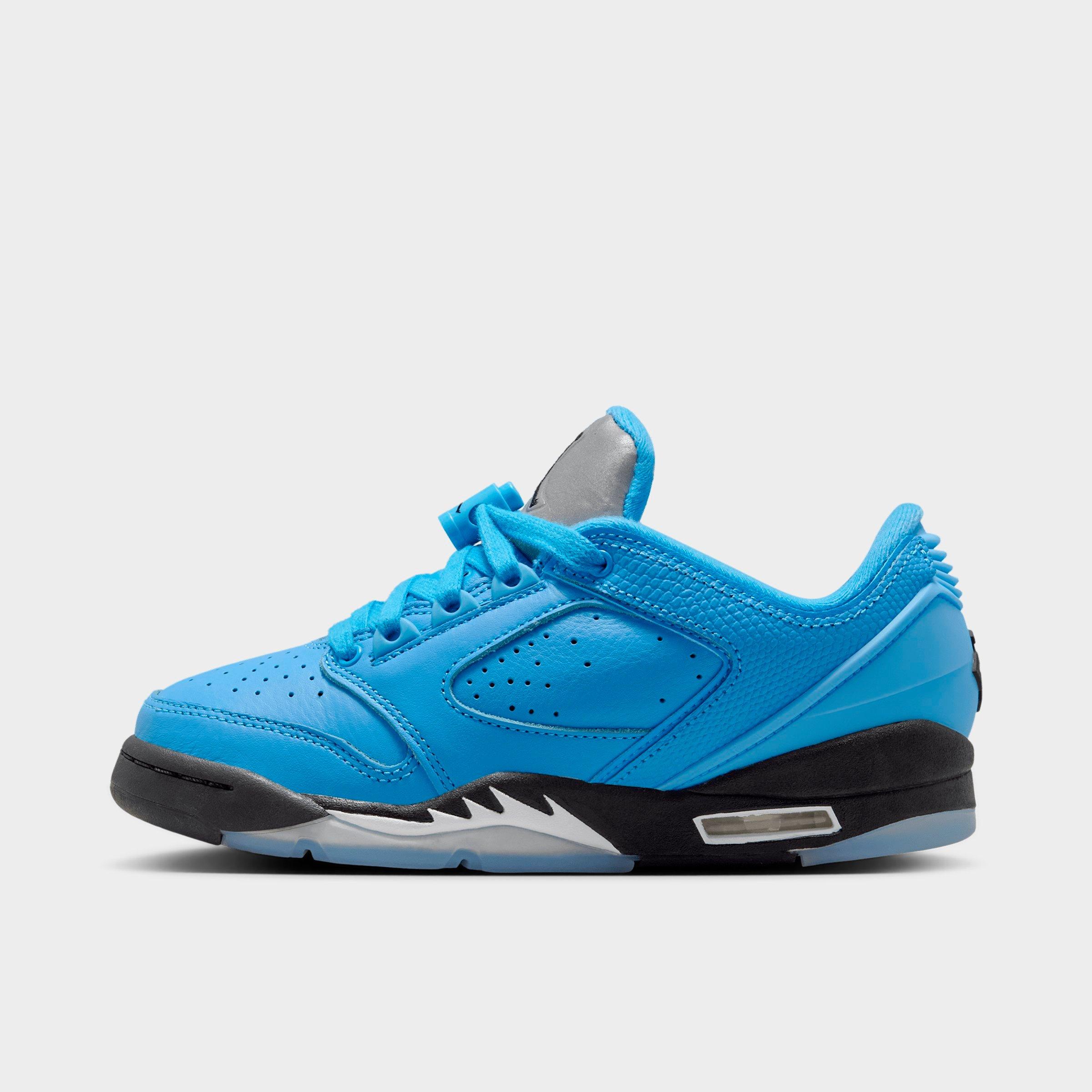 Jordan Big Kids Sixty Plus Low Casual Shoes in University Blue/Obsidian/White Size: 3.5