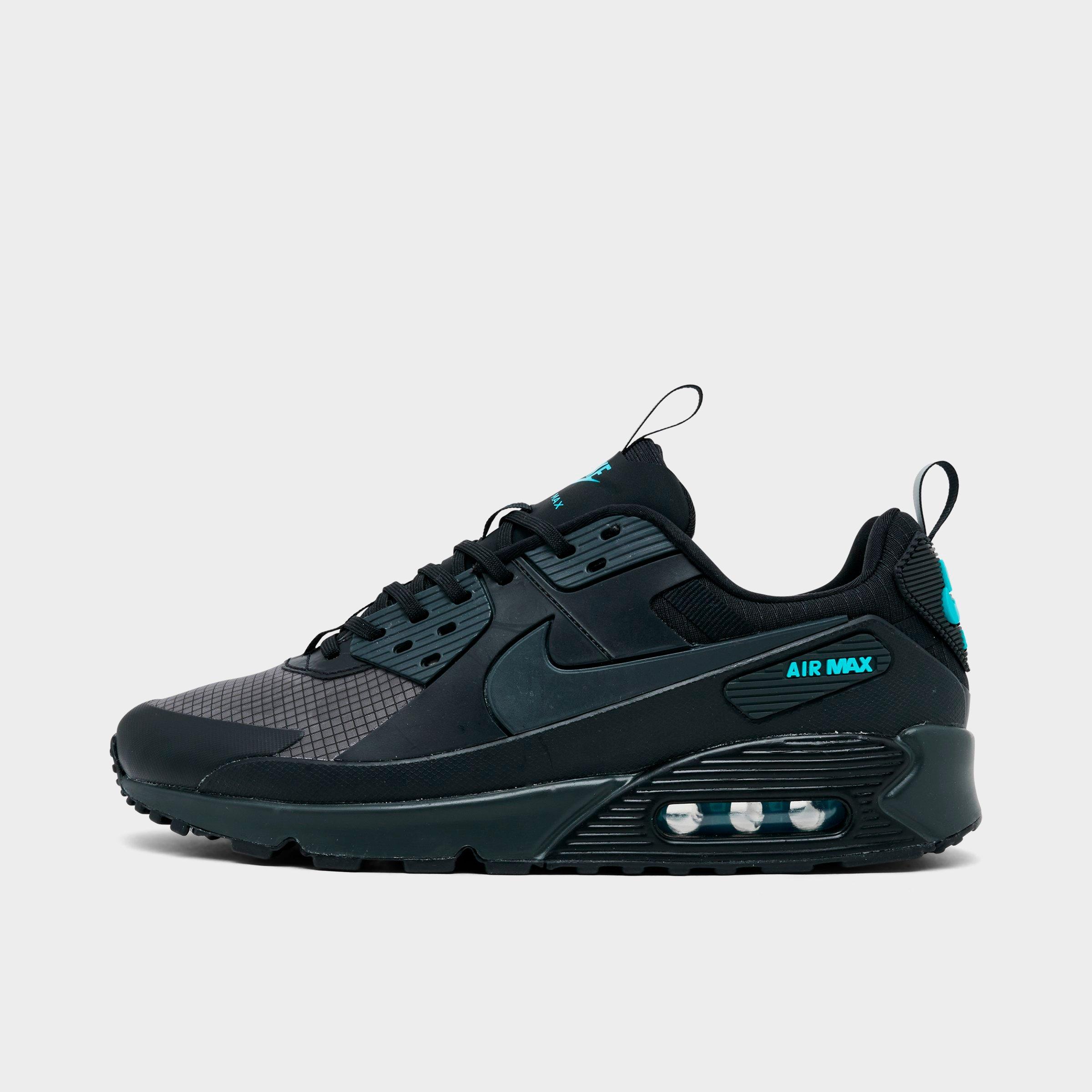 Nike Men's Air Max 90 Drift Casual Shoes in Black/Anthracite/Dusty Cactus Size: 7.5