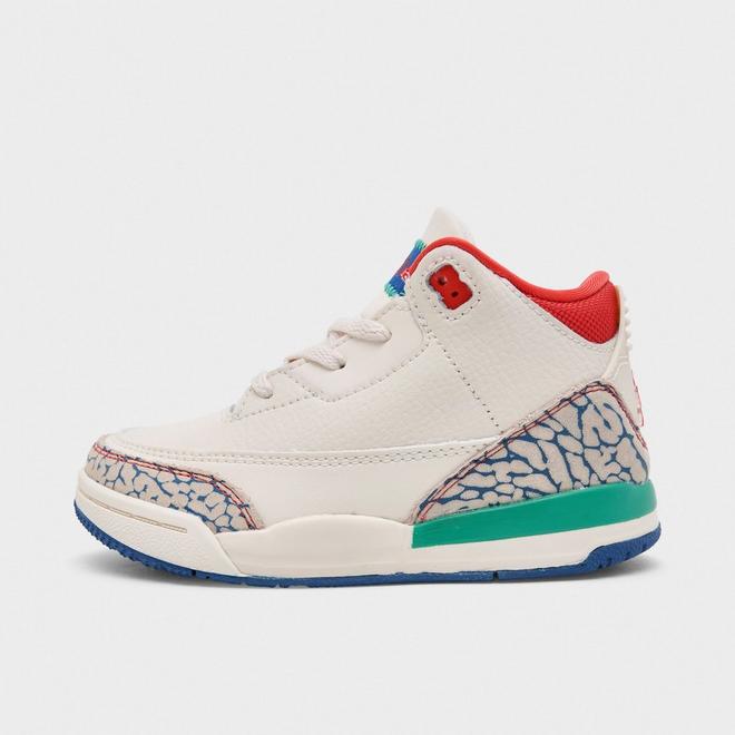 Kids' Toddler Air Jordan Retro 3 Basketball Shoes