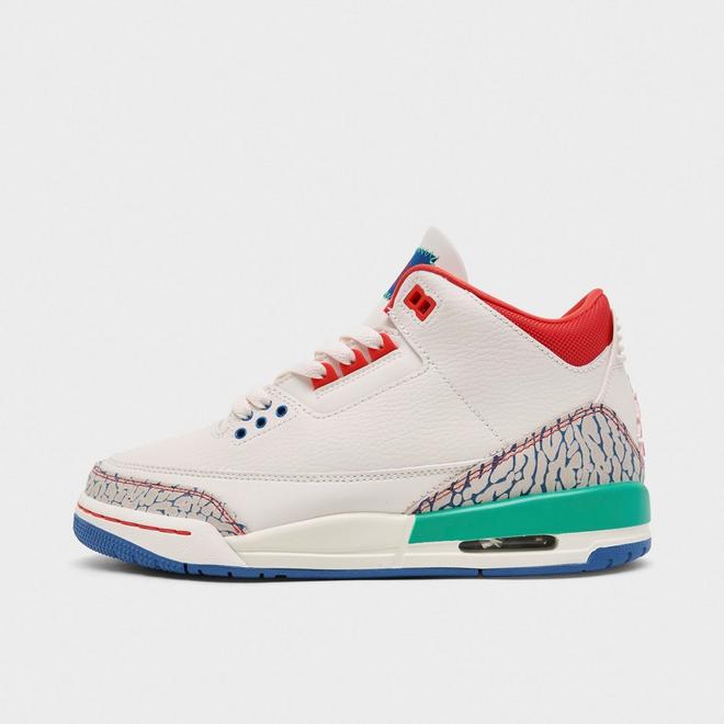 Big Kids' Air Jordan Retro 3 Basketball Shoes
